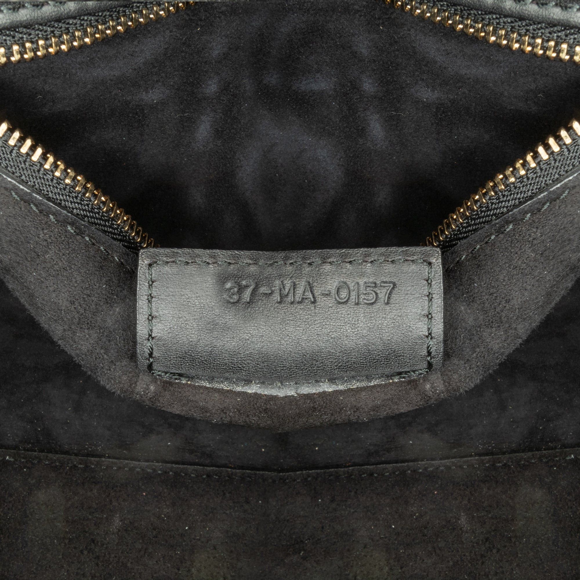 Dior Dior Medium Lambskin Cannage Supple Lady Dior Black Size ONE SIZE - 6 Thumbnail