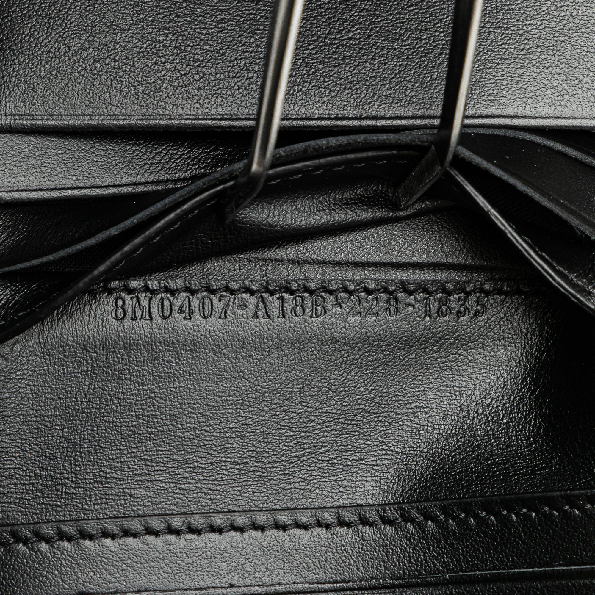 Fendi Fendi F Is Fendi Leather Zip Around Bifold Compact Wallet Black Size ONE SIZE - 6 Thumbnail
