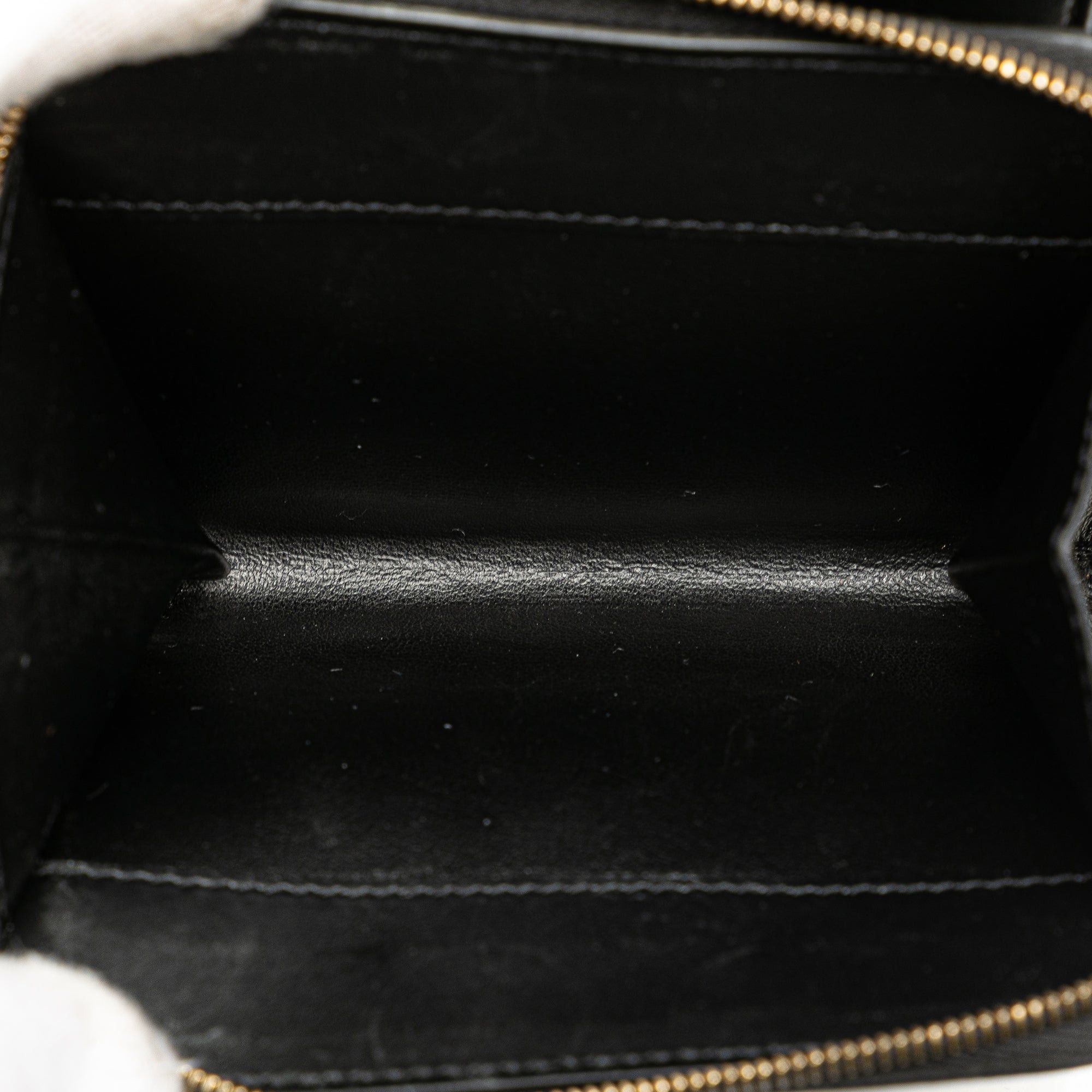 Fendi Fendi F Is Fendi Leather Zip Around Bifold Compact Wallet Black Size ONE SIZE - 4 Thumbnail