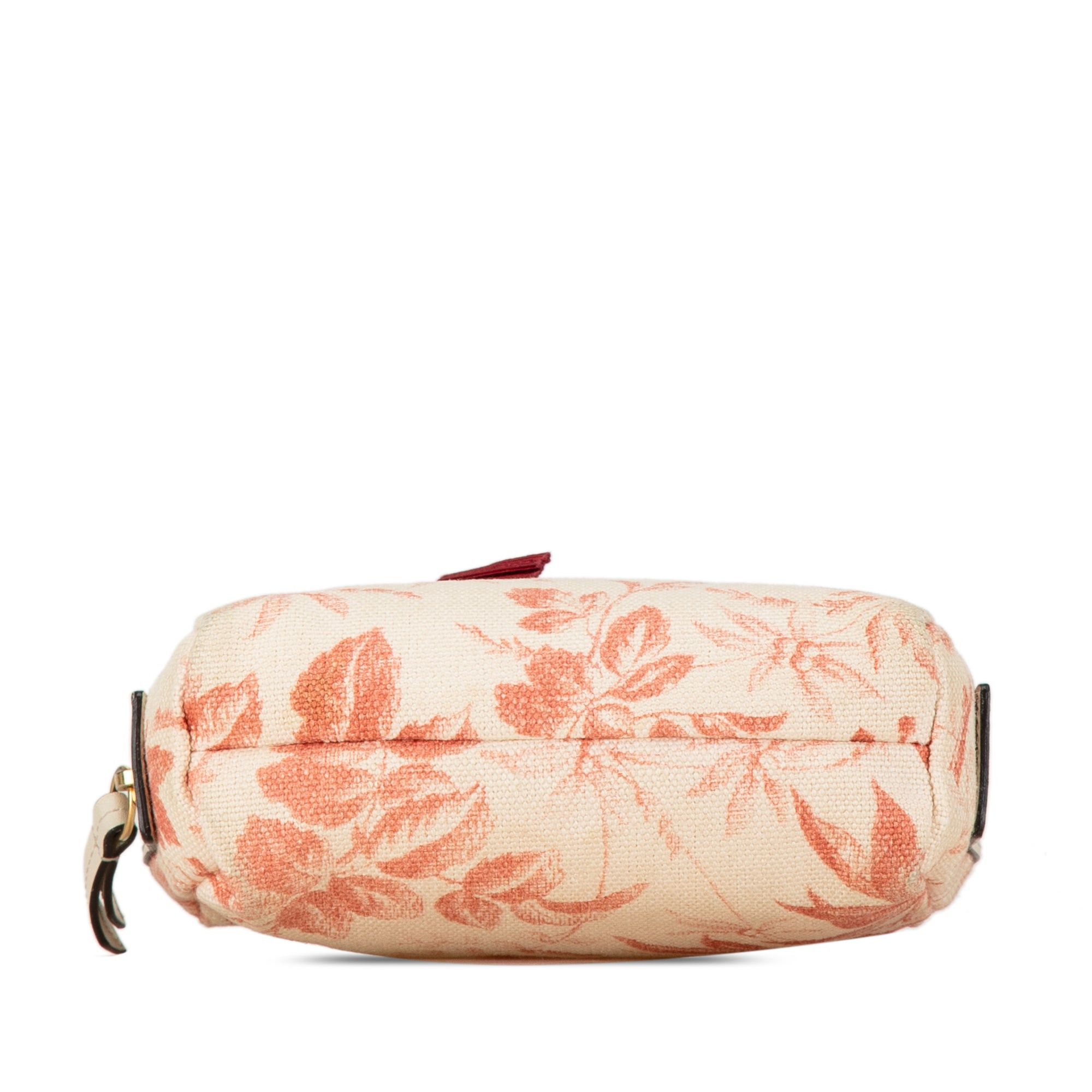 Gucci Gucci GG Marmont Herbarium Pouch Brown Size ONE SIZE - 4 Thumbnail
