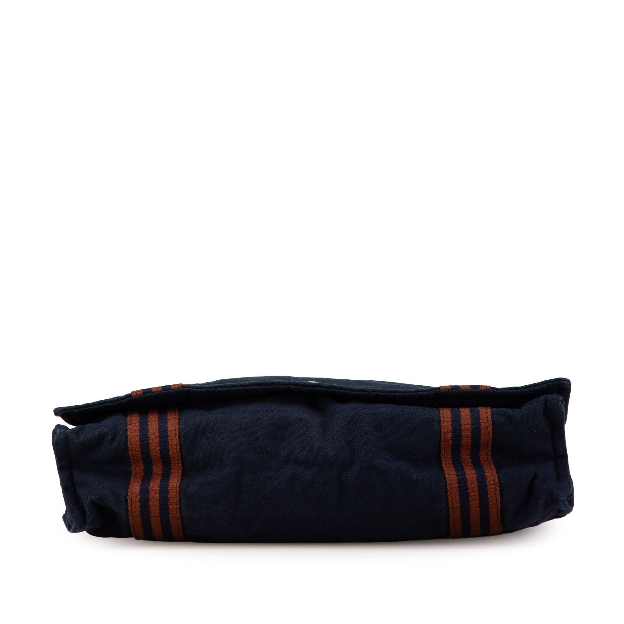 Hermes Hermès Tote Bassus MM Blue Size ONE SIZE - 3 Thumbnail