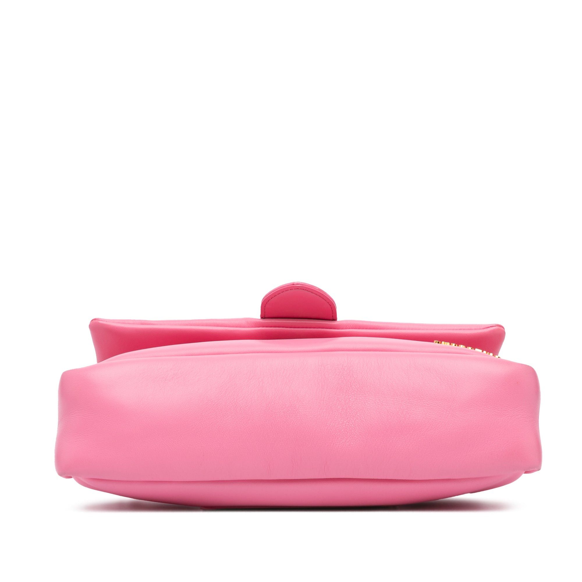 Jacquemus Jacquemus Lambskin Le Bambimou Satchel Pink Size ONE SIZE - 3 Thumbnail