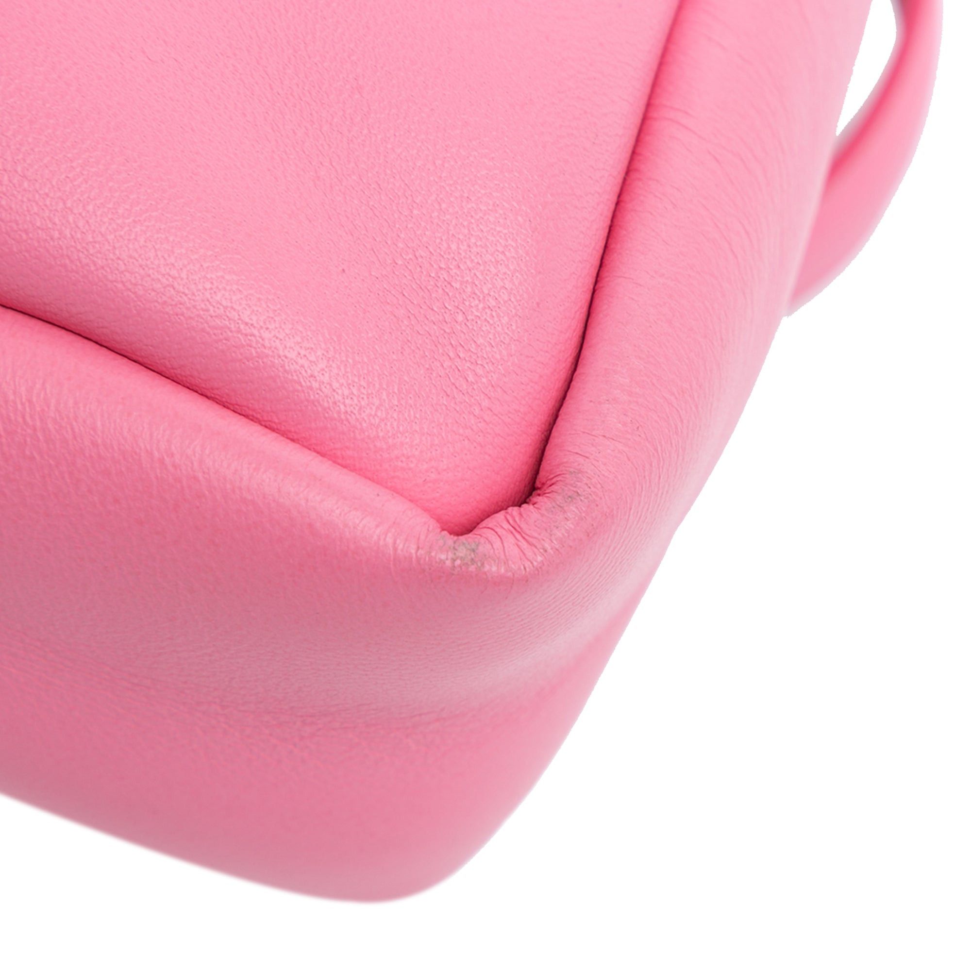 Jacquemus Jacquemus Lambskin Le Bambimou Satchel Pink Size ONE SIZE - 8 Thumbnail