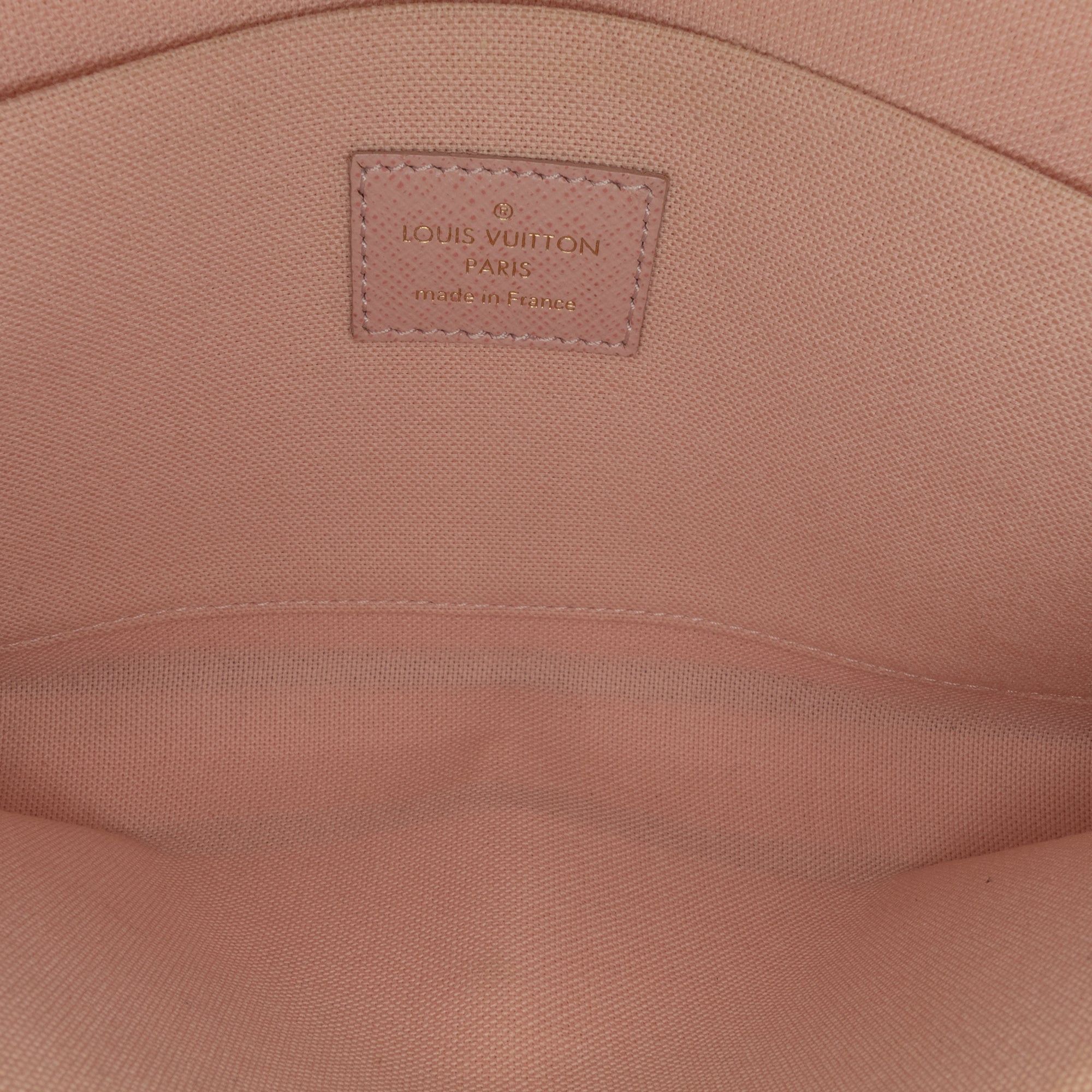 Louis Vuitton Louis Vuitton Damier Azur Felicie Pochette White Size ONE SIZE - 5 Thumbnail