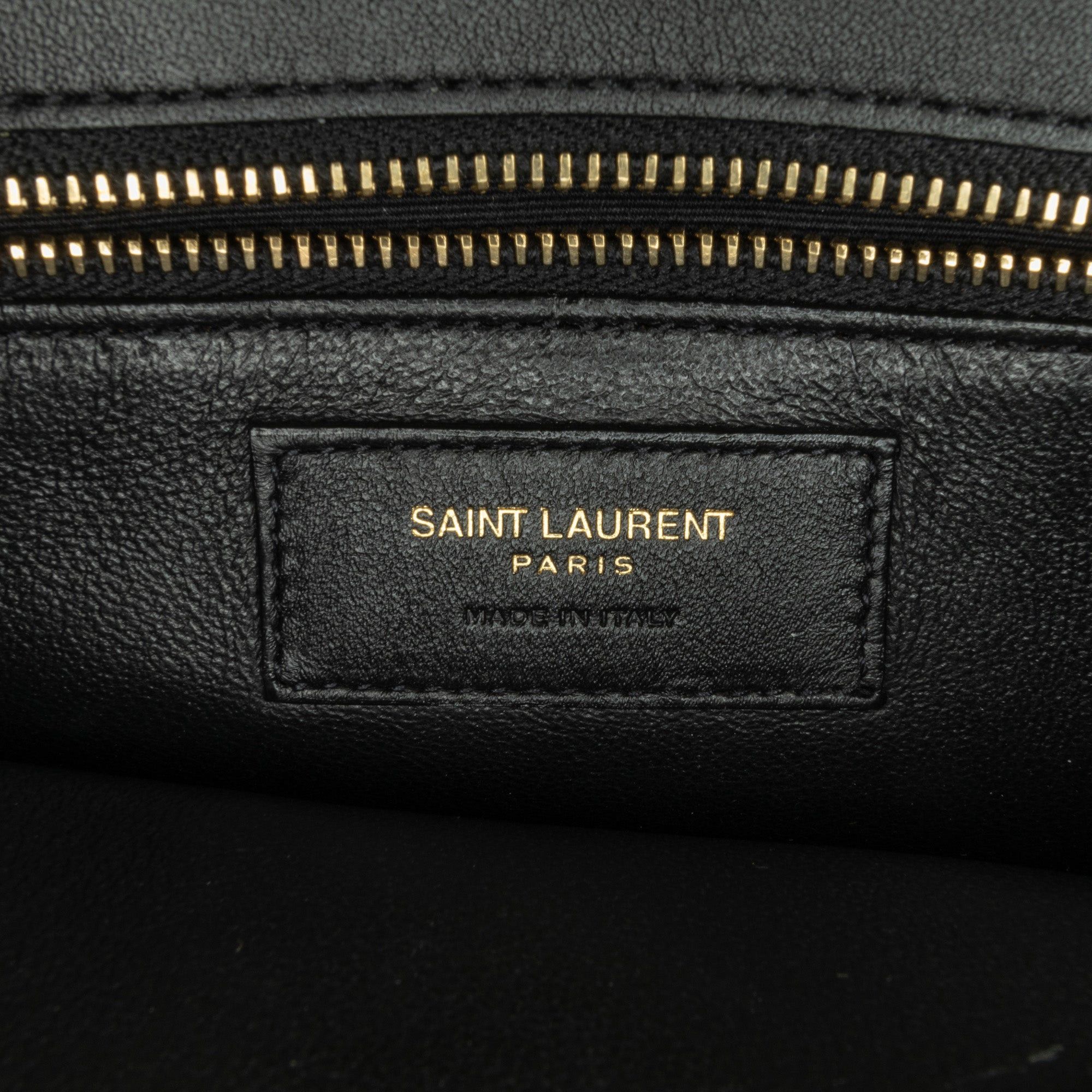 Saint Laurent Paris Saint Laurent Calf Hair Cassandra Crossbody Black Size ONE SIZE - 6 Thumbnail