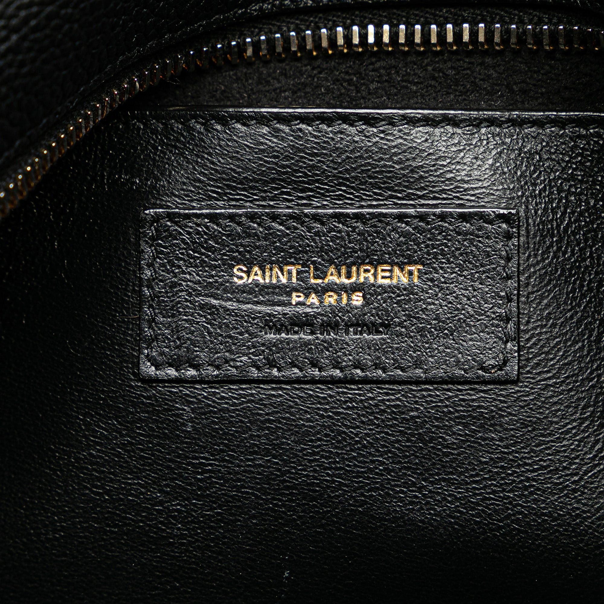 Saint Laurent Paris Saint Laurent Leather Lock Baby Duffle Bag Black Size ONE SIZE - 5 Thumbnail