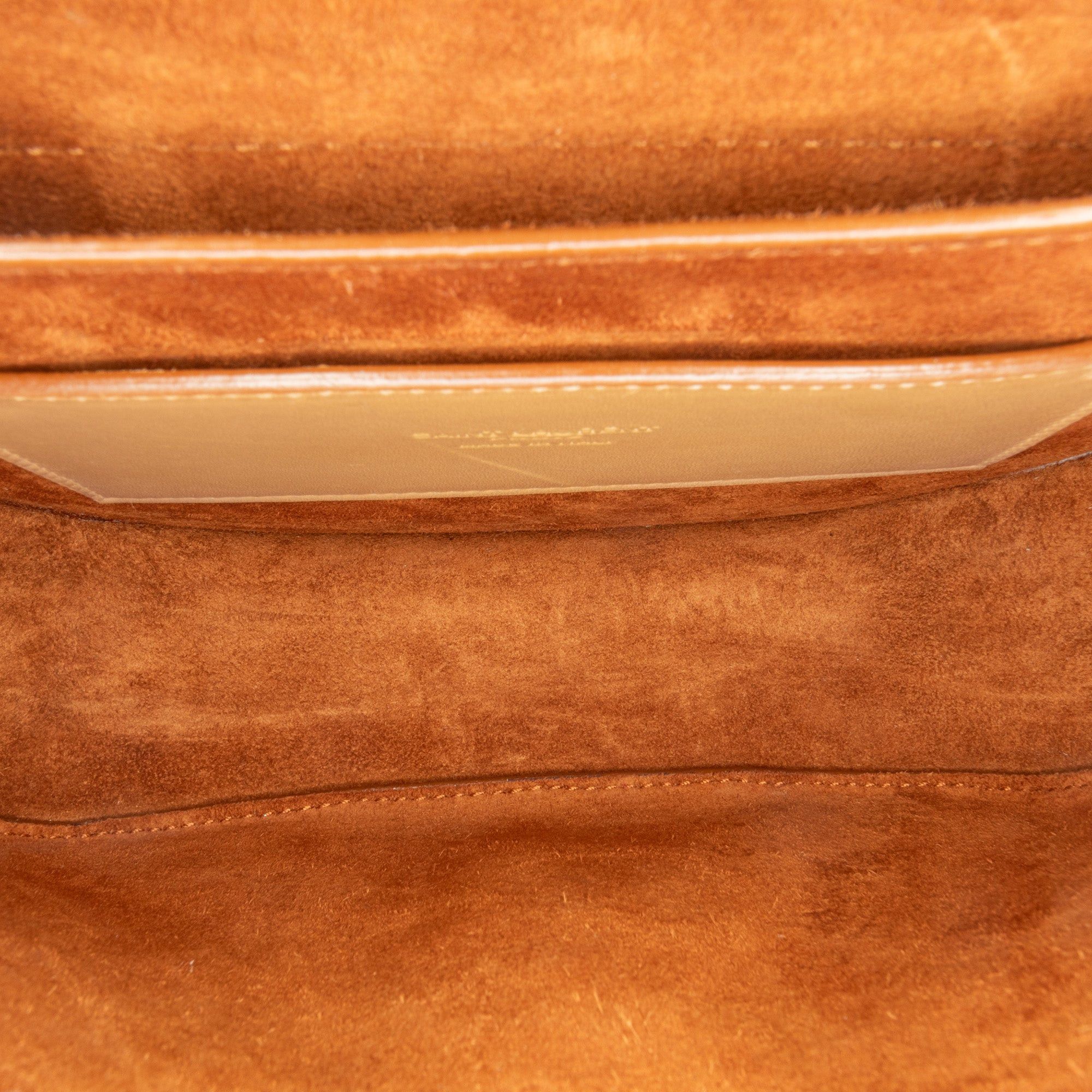 Saint Laurent Paris Saint Laurent Small Leather Kaia Crossbody Brown Size ONE SIZE - 4 Thumbnail