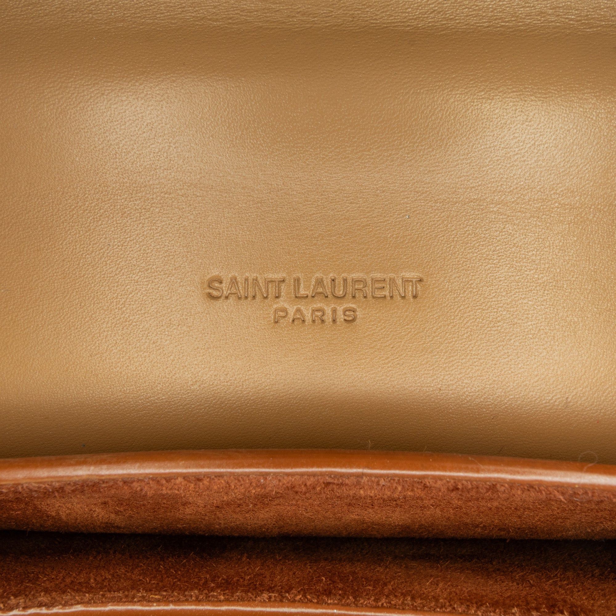 Saint Laurent Paris Saint Laurent Small Leather Kaia Crossbody Brown Size ONE SIZE - 5 Thumbnail