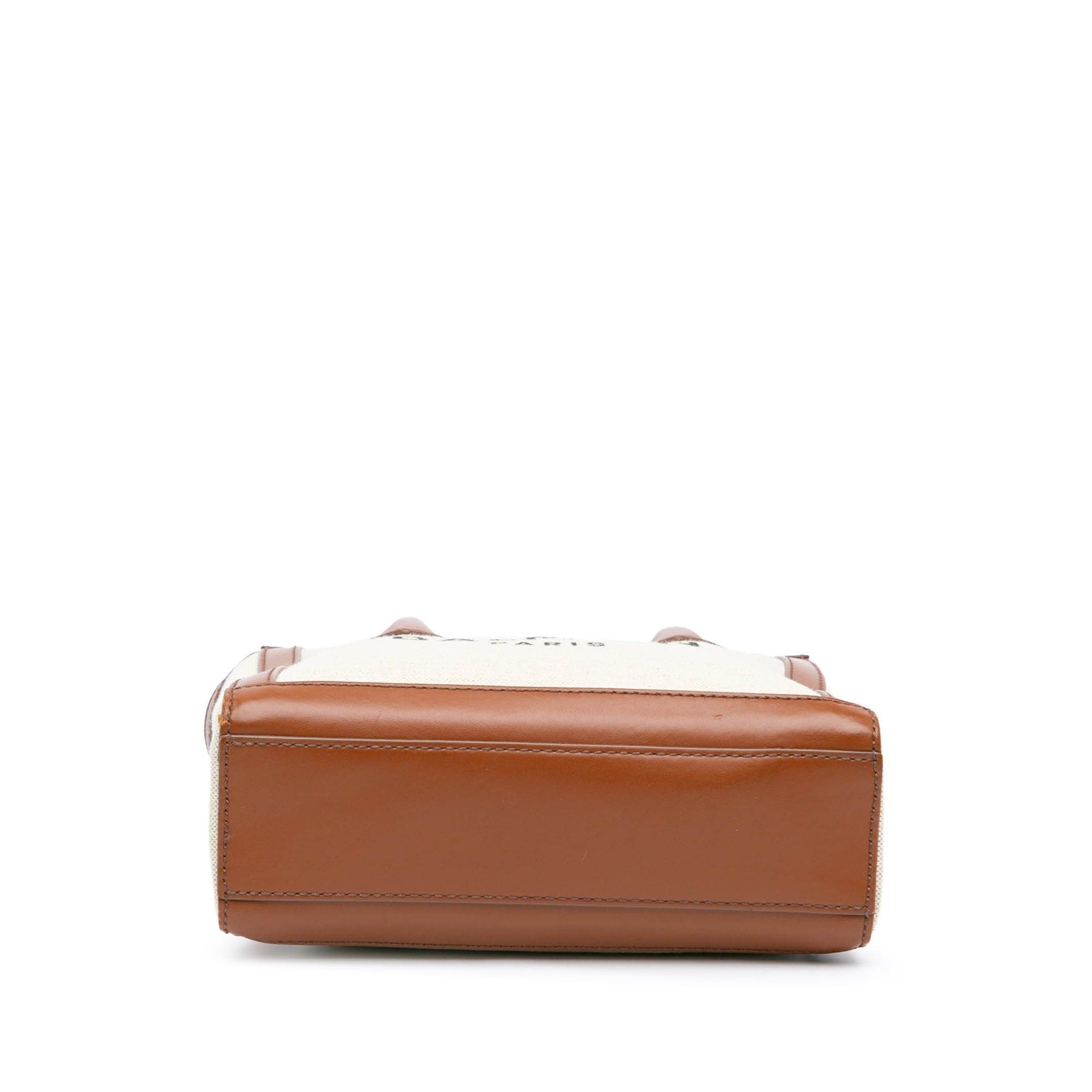 Balmain Balmain Canvas B-Army 24 Shopping Satchel Brown Size ONE SIZE - 3 Thumbnail