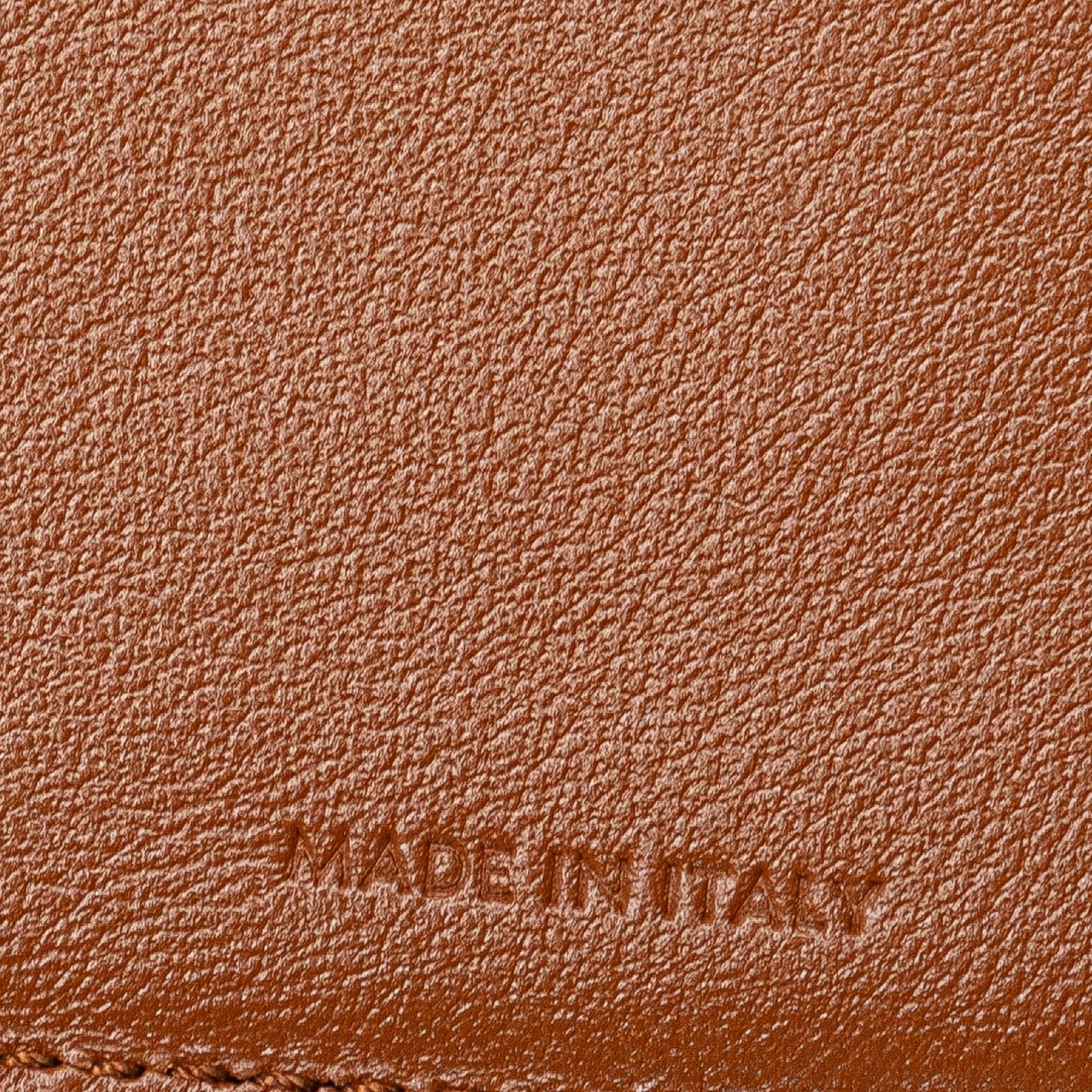 Celine Celine Triomphe Canvas Tri-fold Wallet Brown Size ONE SIZE - 9 Thumbnail