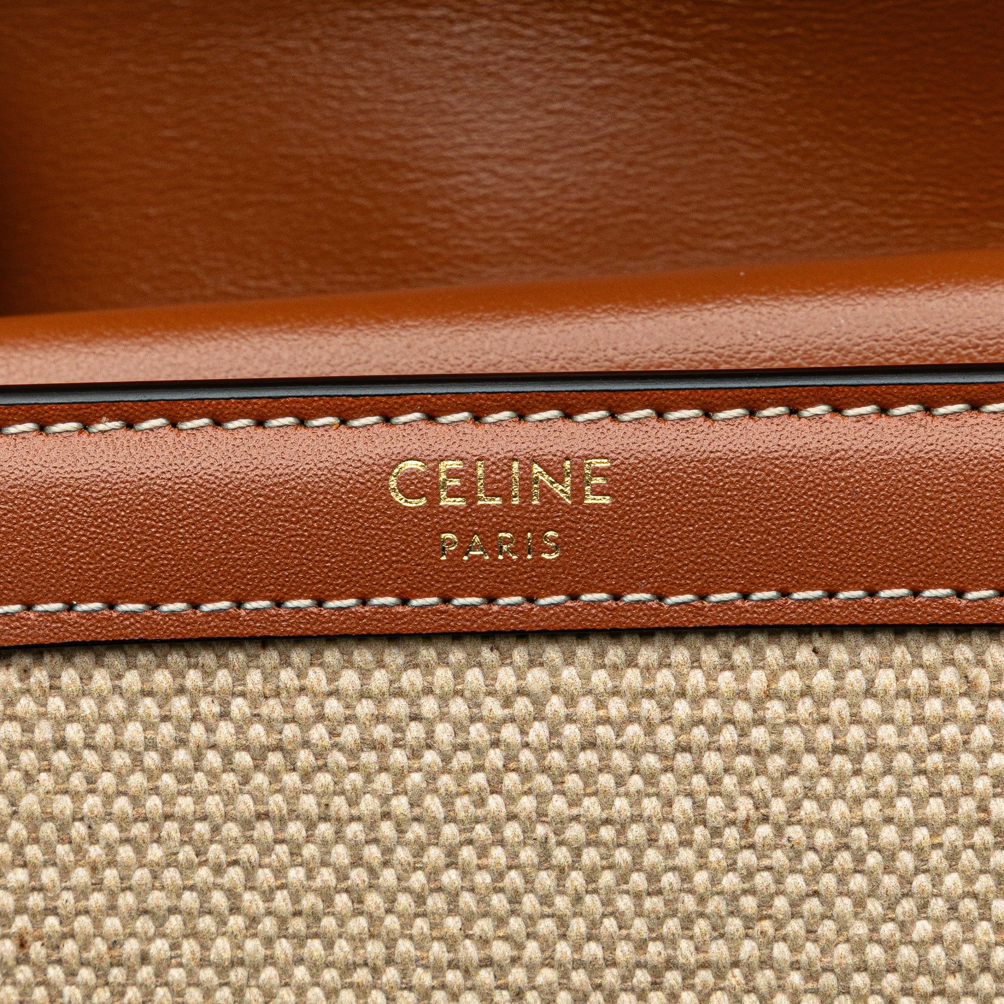 Celine Celine Triomphe Canvas Tri-fold Wallet Brown Size ONE SIZE - 8 Thumbnail