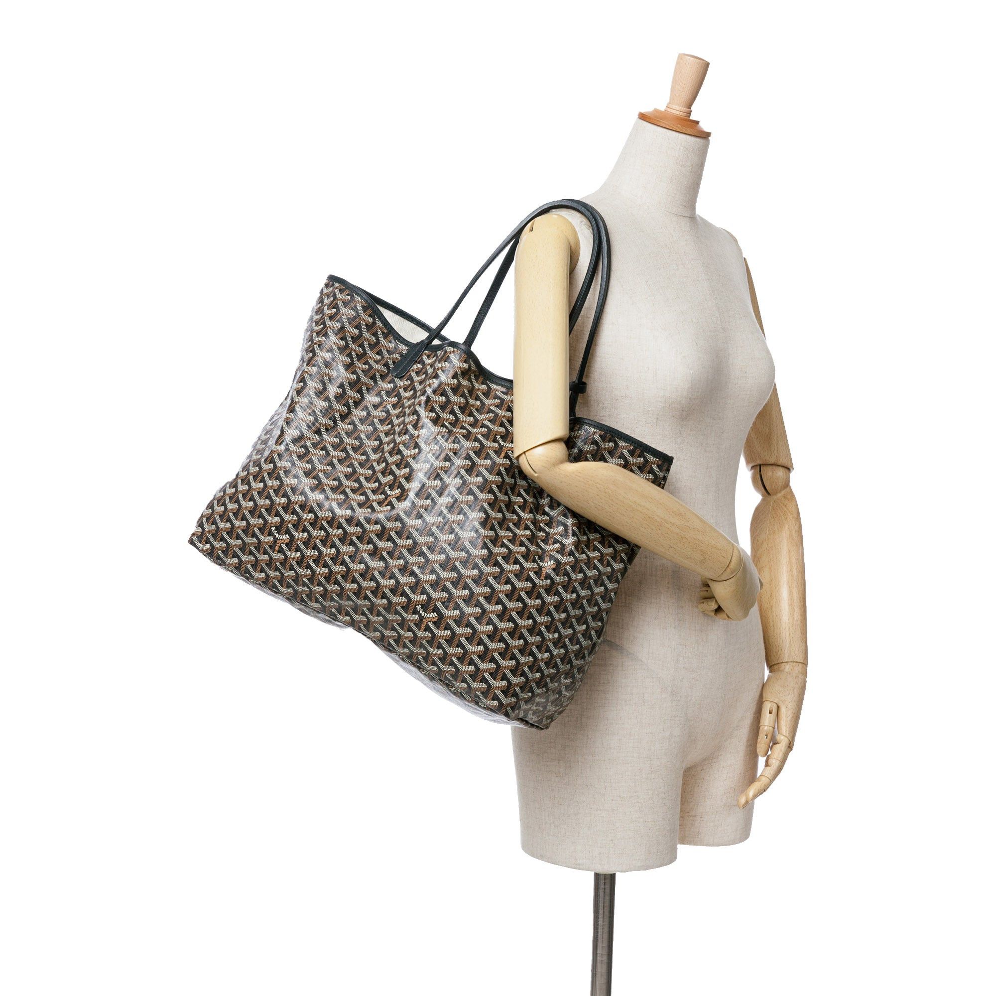 Goyard Goyard Goyardine Saint Louis GM Black Size ONE SIZE - 8 Thumbnail