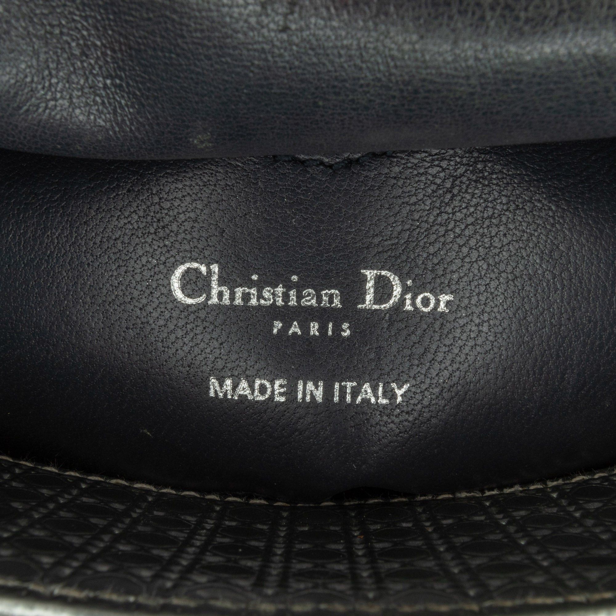 Dior Dior Micro Calfskin Microcannage Lady Dior Silver Size ONE SIZE - 5 Thumbnail