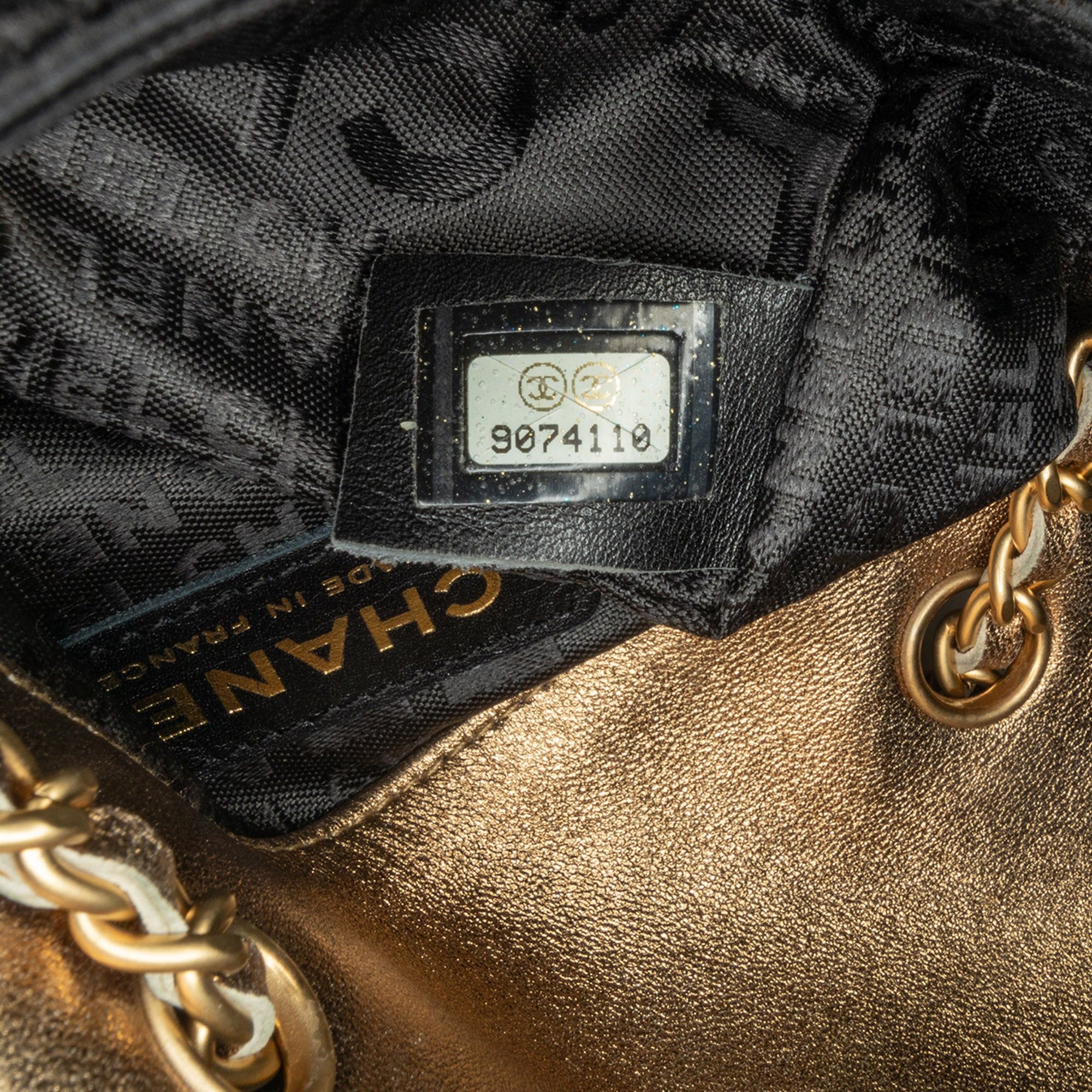 Chanel Chanel Extra Mini Quilted Satin Flap Black Size ONE SIZE - 6 Thumbnail