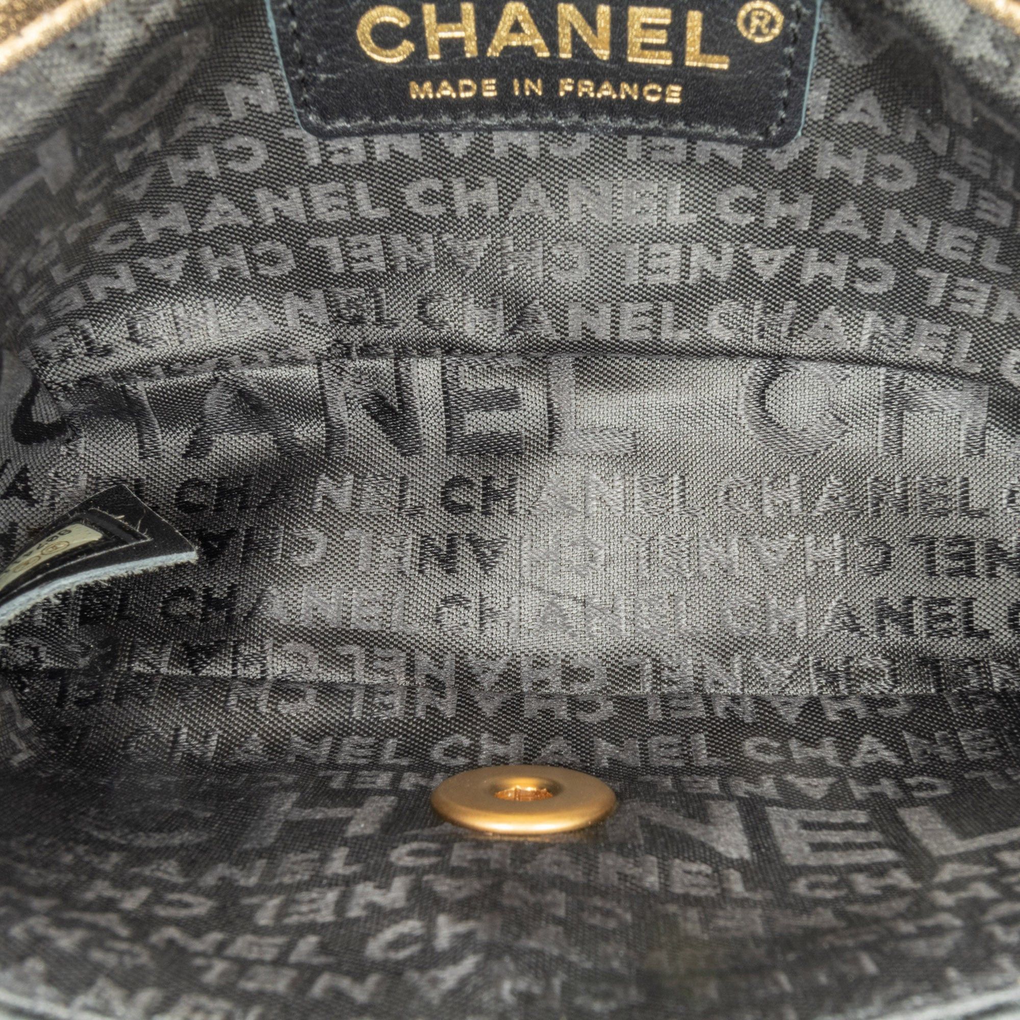 Chanel Chanel Extra Mini Quilted Satin Flap Black Size ONE SIZE - 4 Thumbnail