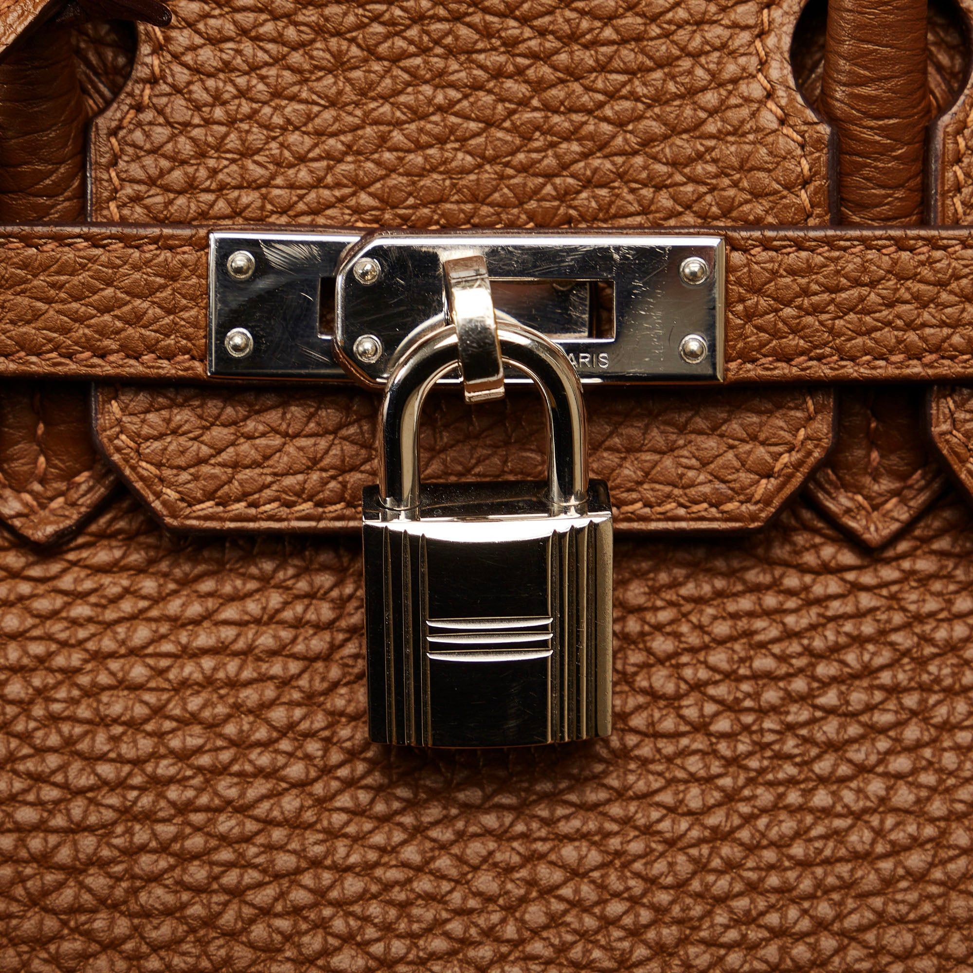 Hermes Hermès Togo Birkin Retourne 25 Brown Size ONE SIZE - 9 Thumbnail