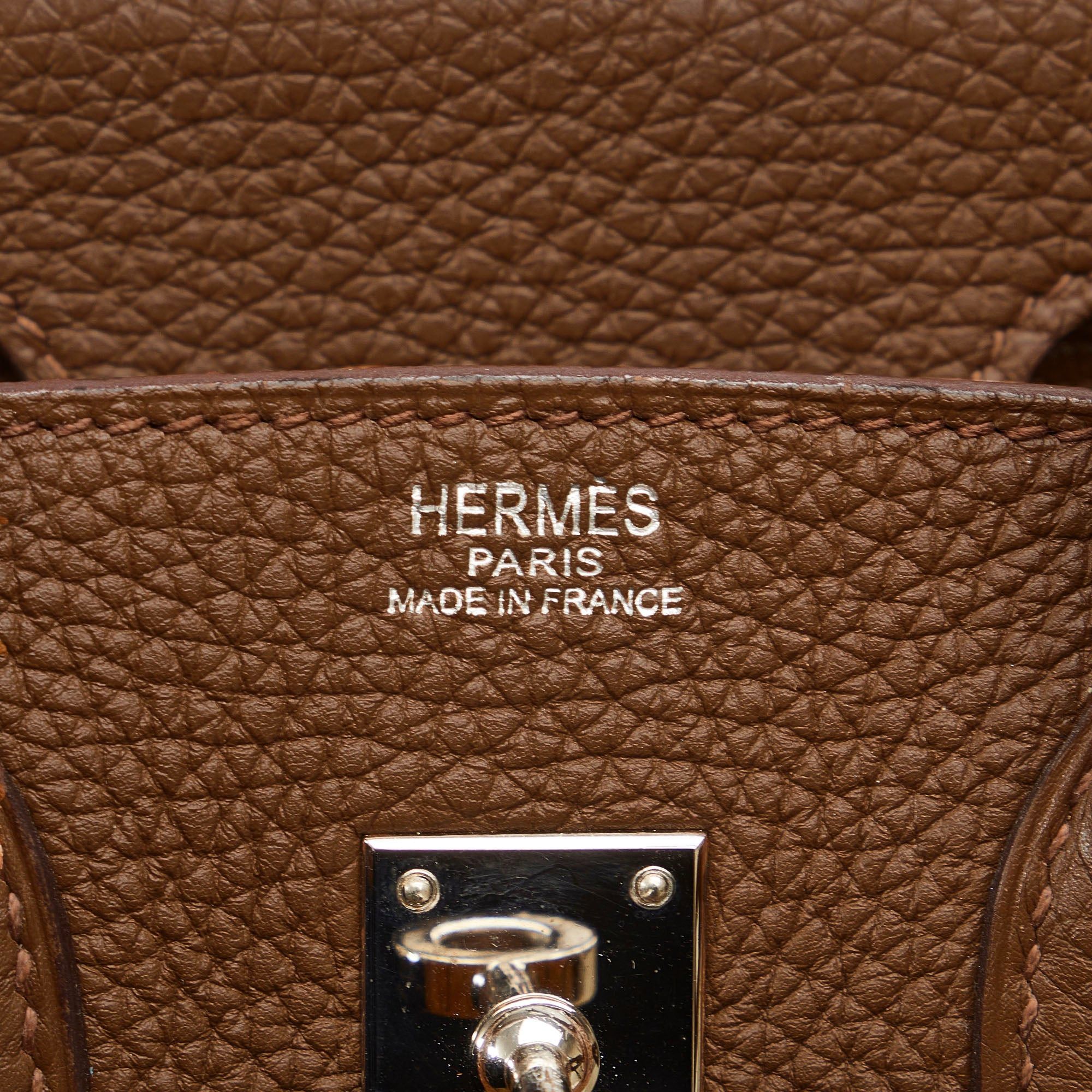 Hermes Hermès Togo Birkin Retourne 25 Brown Size ONE SIZE - 6 Thumbnail