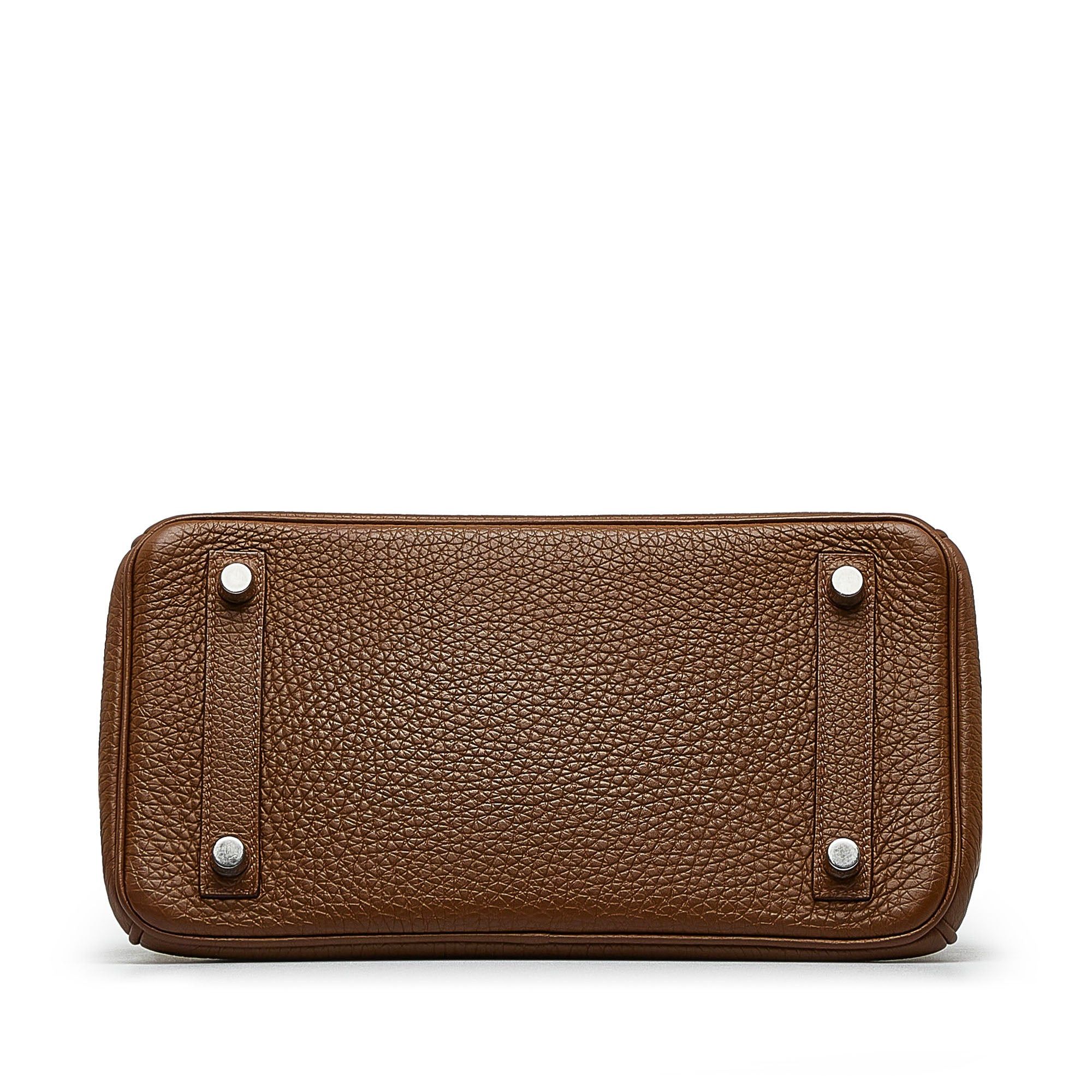 Hermes Hermès Togo Birkin Retourne 25 Brown Size ONE SIZE - 4 Thumbnail
