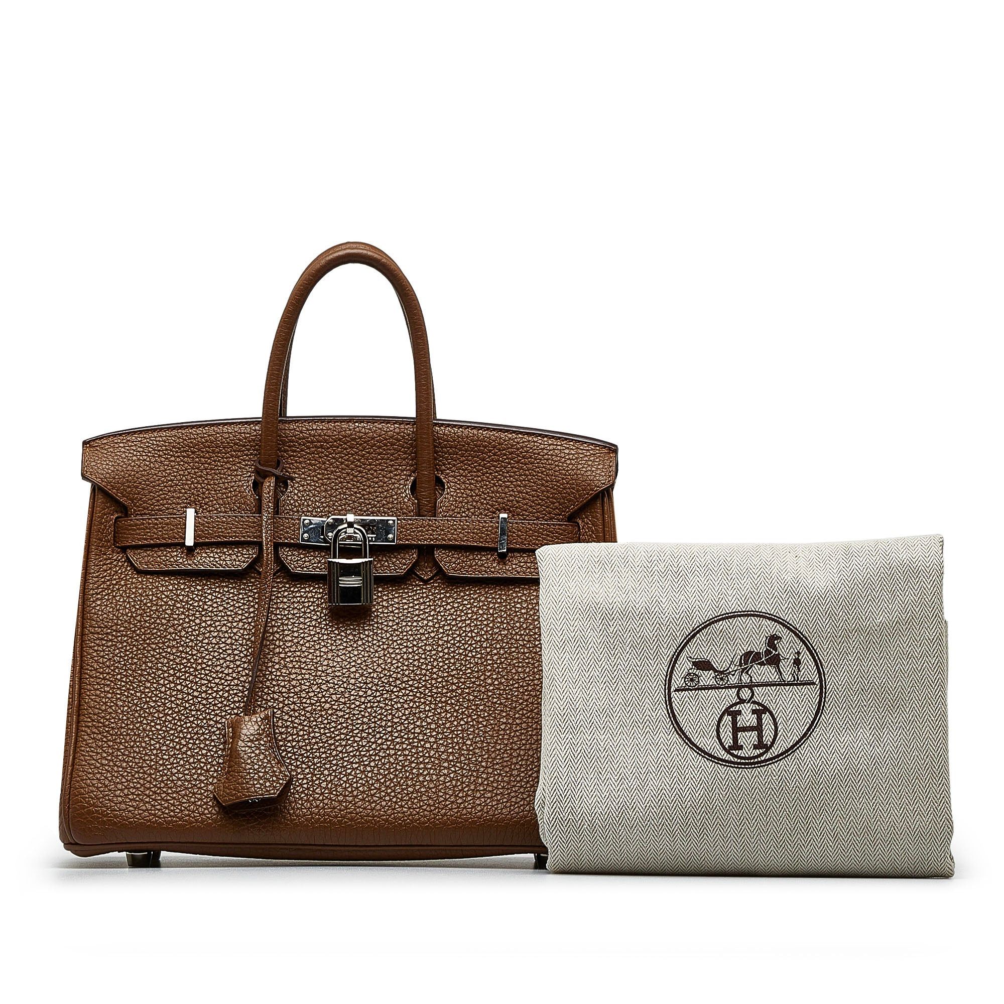 Hermes Hermès Togo Birkin Retourne 25 Brown Size ONE SIZE - 13 Thumbnail