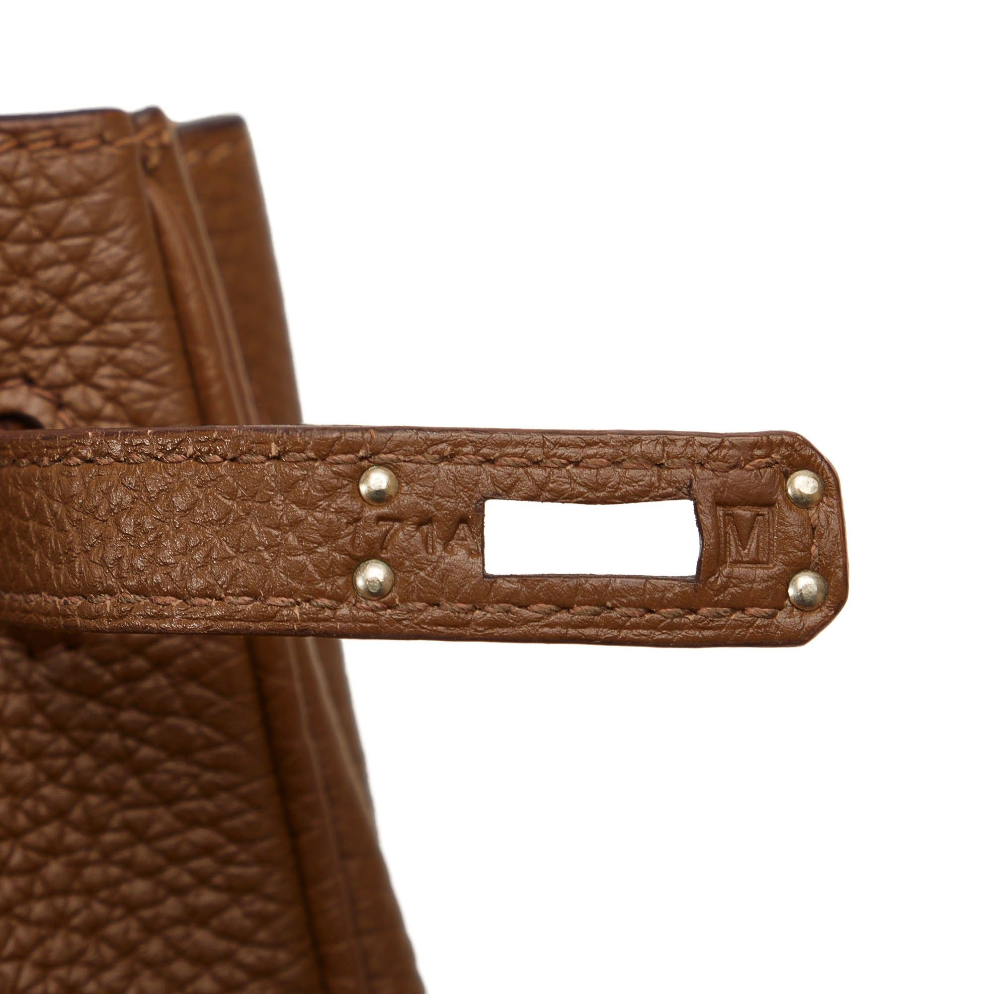 Hermes Hermès Togo Birkin Retourne 25 Brown Size ONE SIZE - 7 Thumbnail