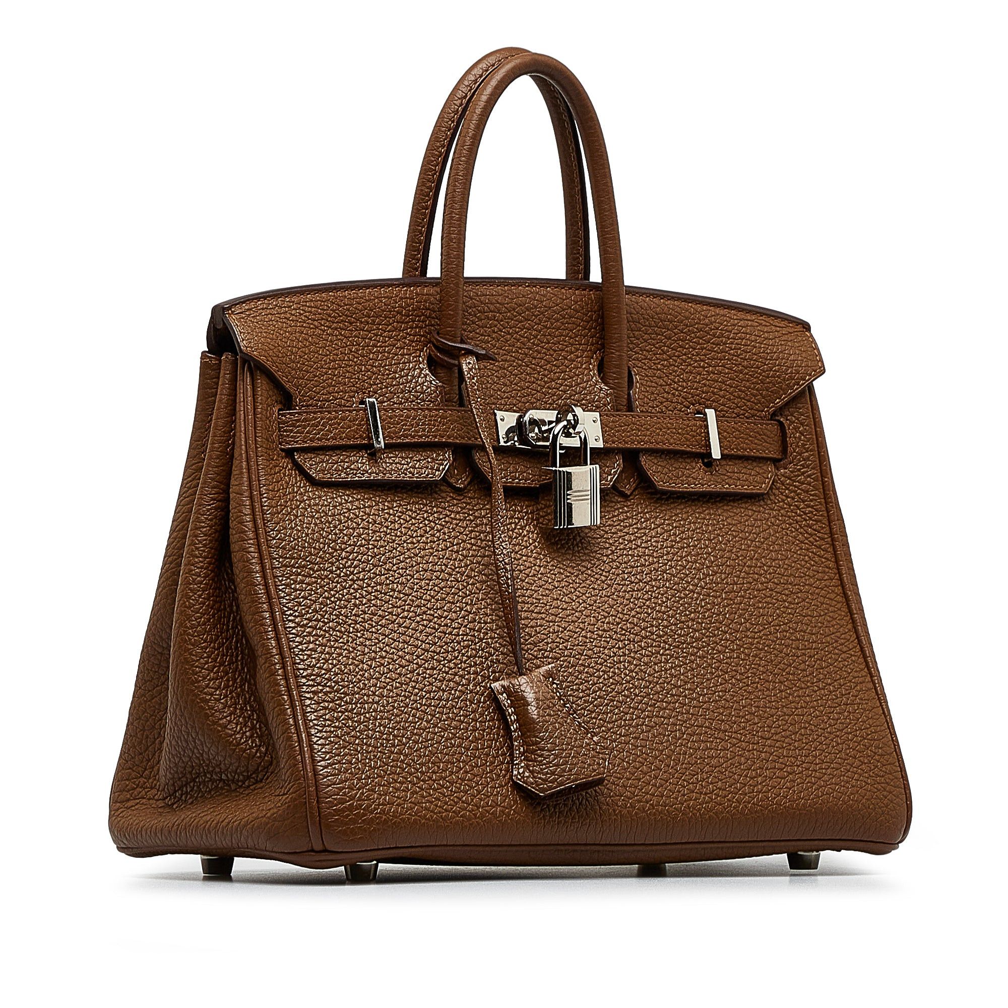Hermes Hermès Togo Birkin Retourne 25 Brown Size ONE SIZE - 2 Thumbnail