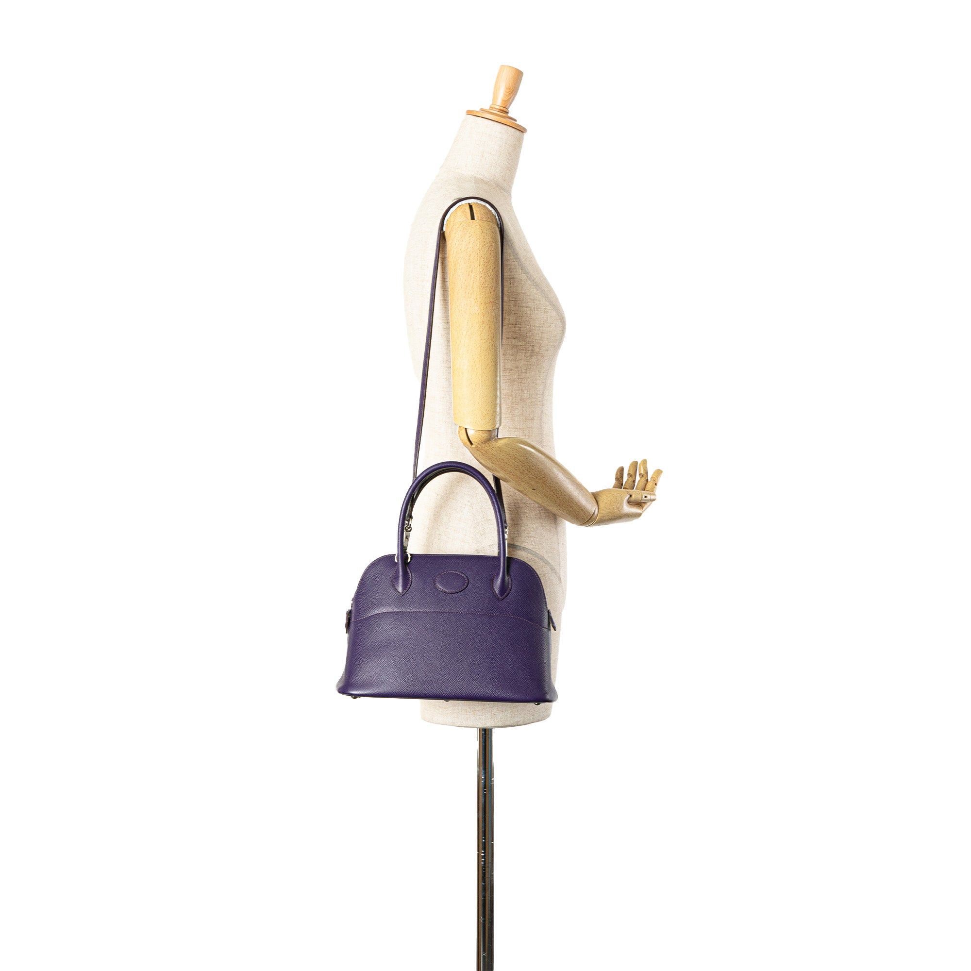 Hermes Hermès Epsom Bolide 27 Purple Size ONE SIZE - 7 Thumbnail
