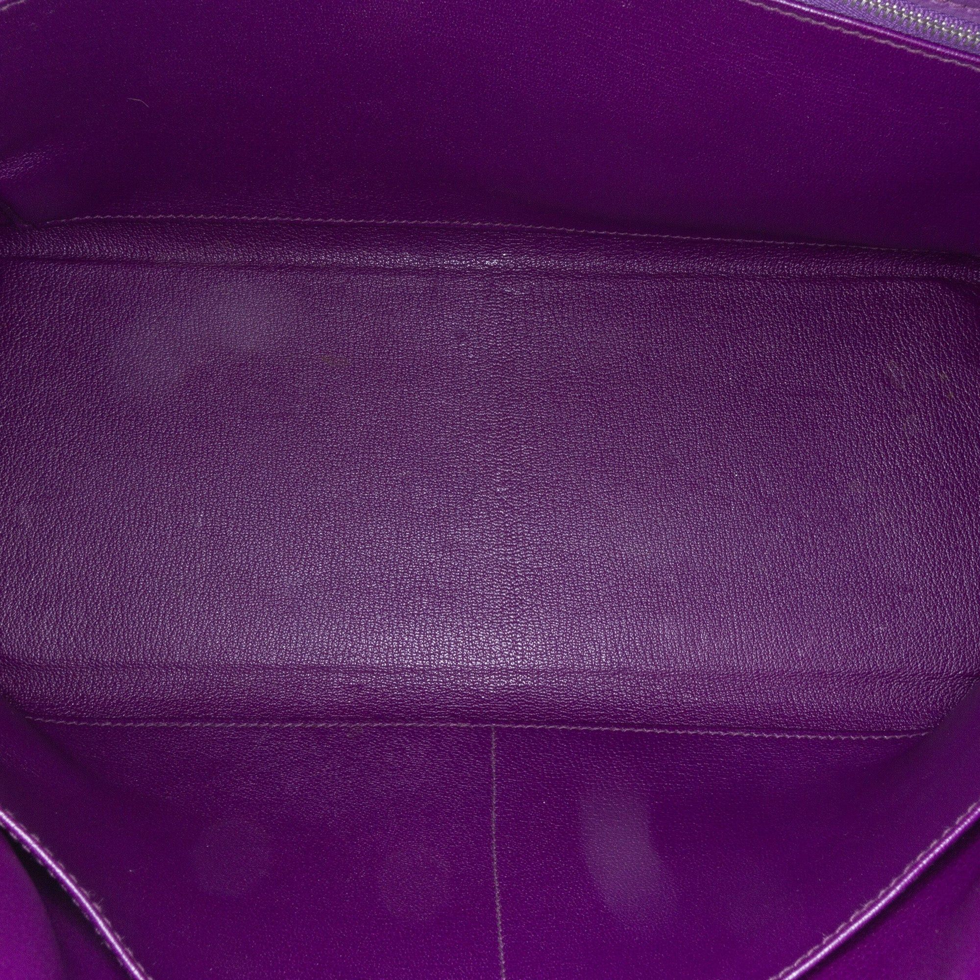 Hermes Hermès Togo Kelly II Retourne 35 Purple Size ONE SIZE - 4 Thumbnail