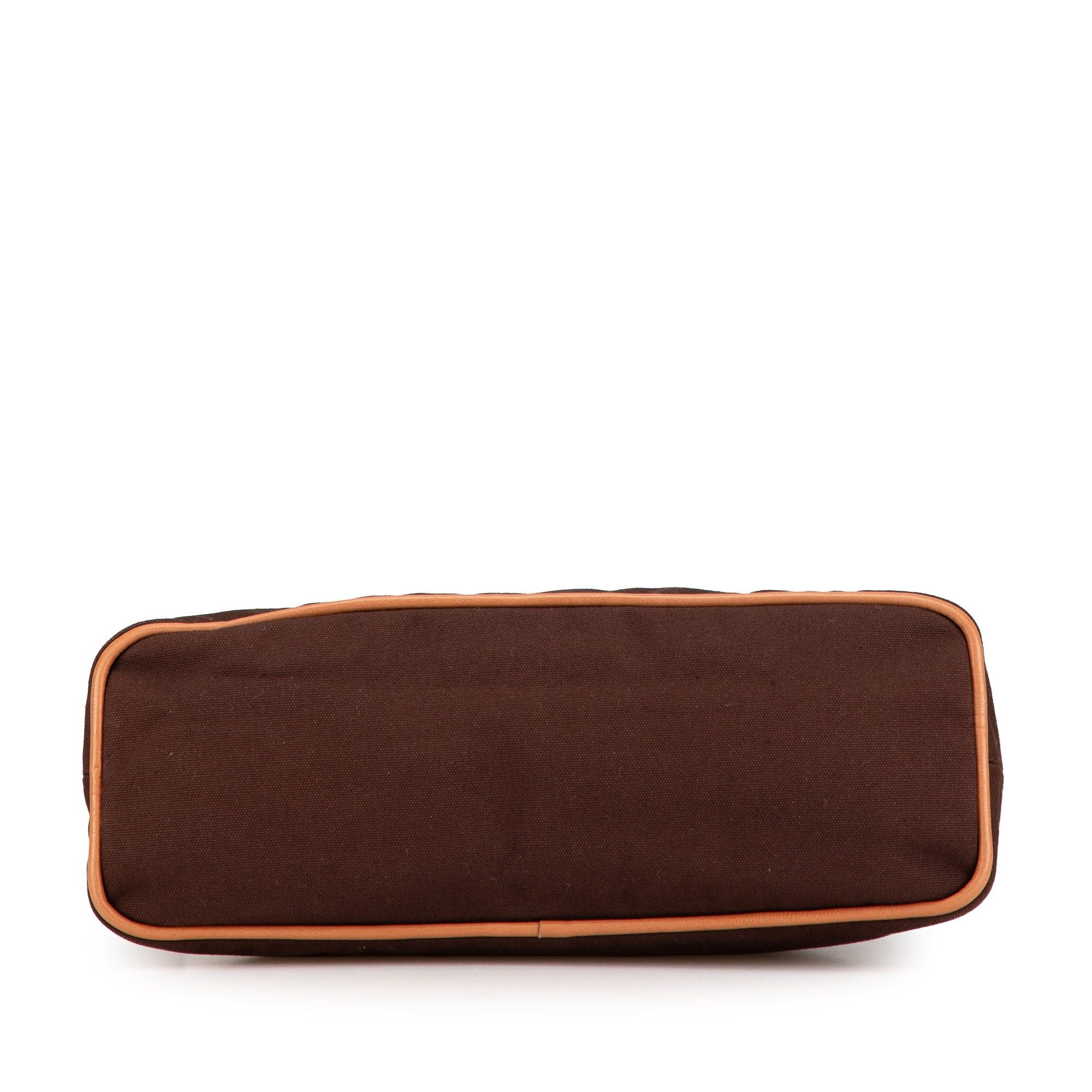Hermes Hermès Toile Bolide Travel Kit GM Brown Size ONE SIZE - 3 Thumbnail