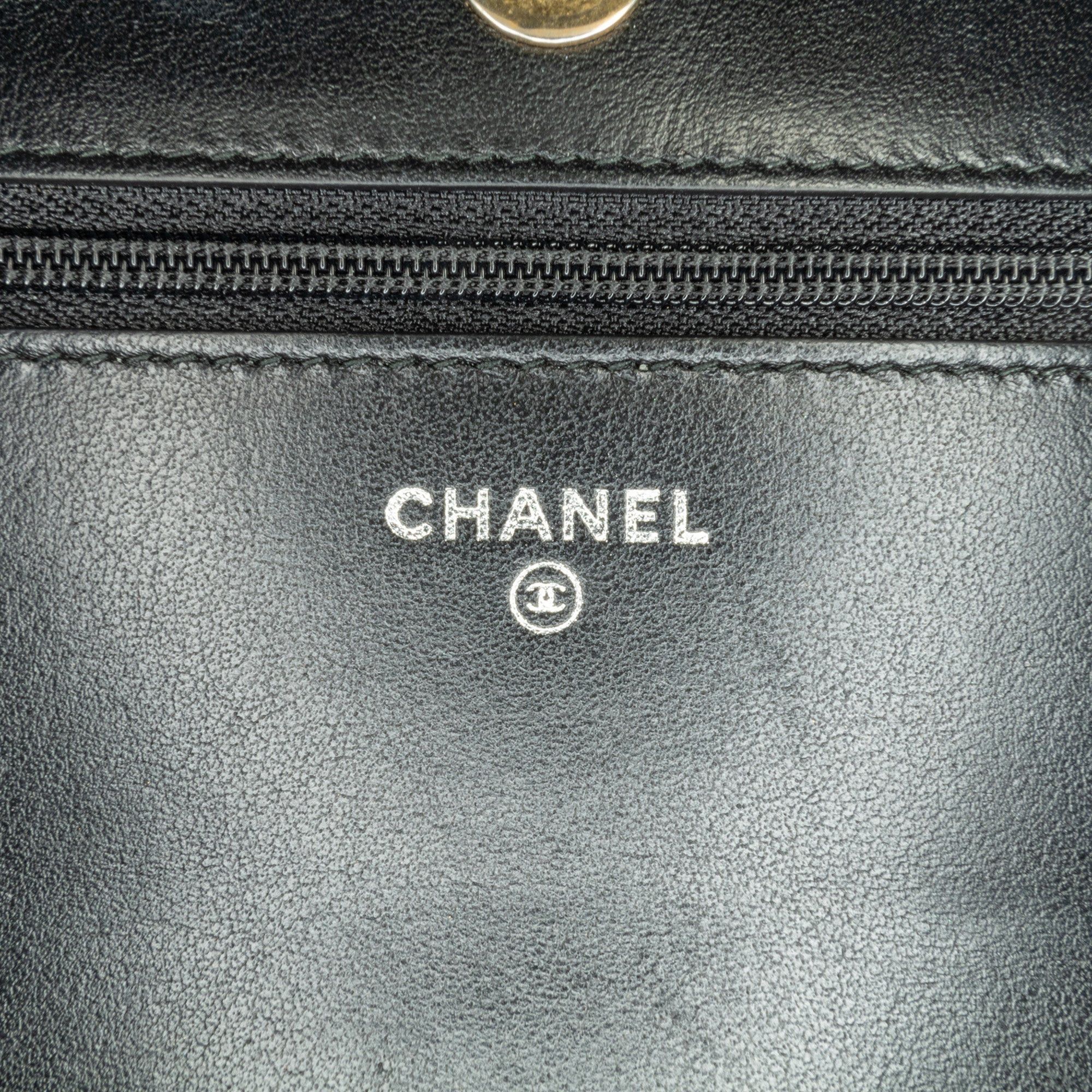 Chanel Chanel Quilted Aged Calfskin Gabrielle Wallet On Chain Black Size ONE SIZE - 5 Thumbnail