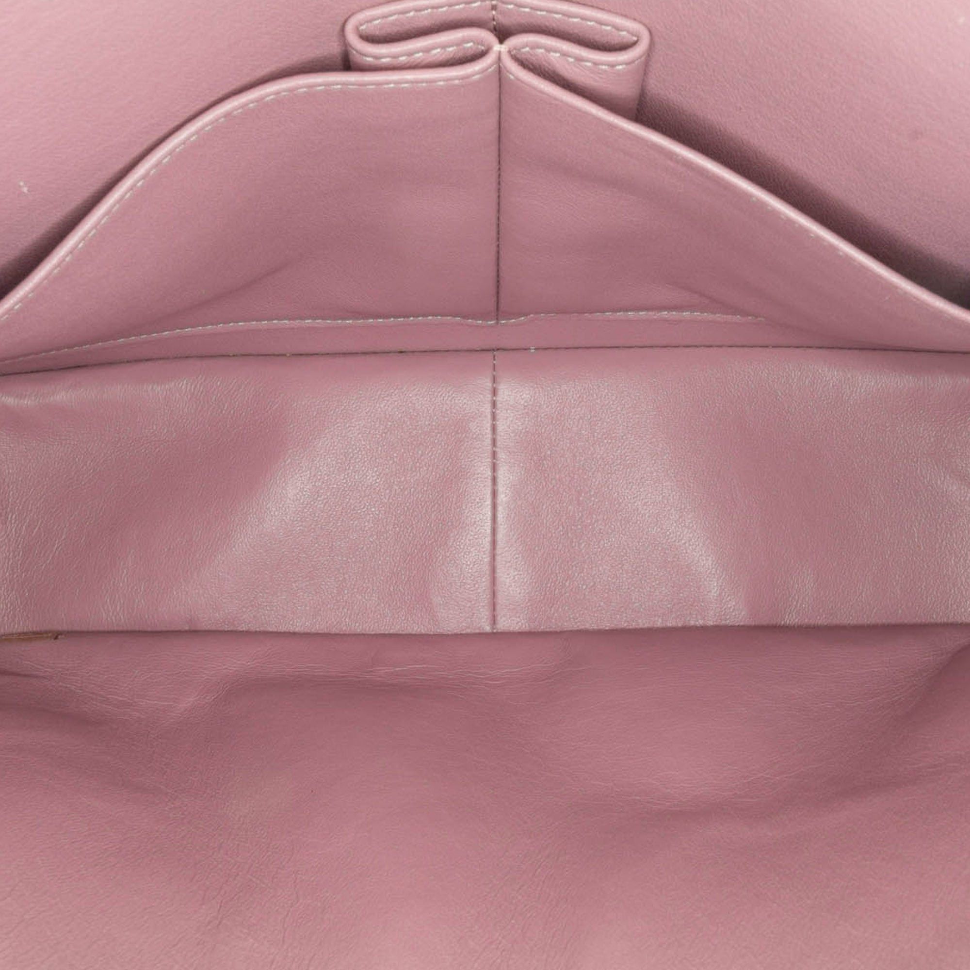 Chanel Chanel Jumbo Classic Caviar Double Flap Pink Size ONE SIZE - 4 Thumbnail