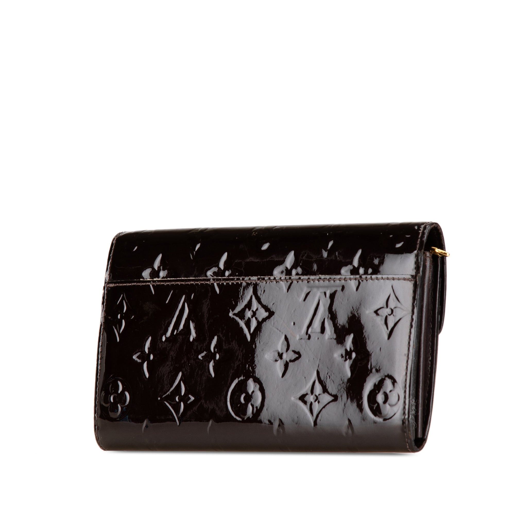 Louis Vuitton Louis Vuitton Monogram Vernis Sarah Wallet NM Purple Size ONE SIZE - 2 Thumbnail