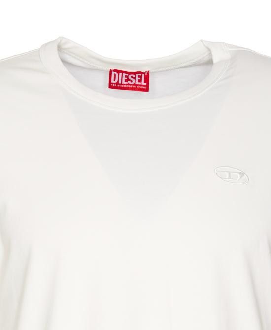 Tシャツ・カットソー DIESEL Men T Shirts A16672 0AIJU141 White DIESEL Men T-Shirts A16672 0AIJU141 White