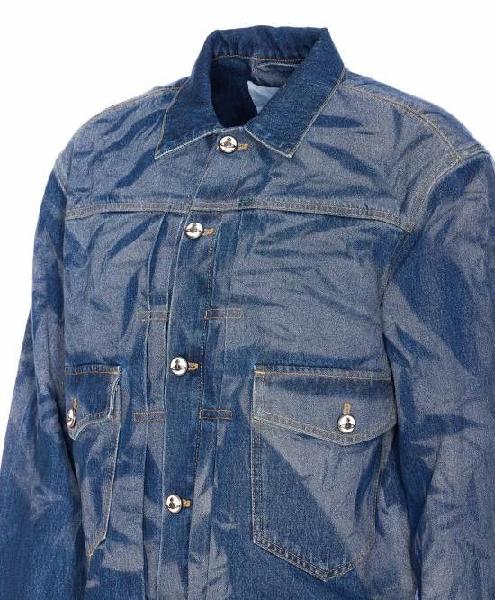 Vivienne Westwood VIVIENNE WESTWOOD Men Jacket 2801000E W014LK307 Blue Size US L / EU 52-54 / 3 - 3 Thumbnail