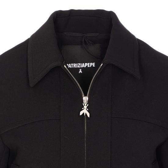Patrizia Pepe PATRIZIA PEPE Women Jackets 8O0171 A545K103 Black Size M / US 6-8 / IT 42-44 - 4 Thumbnail