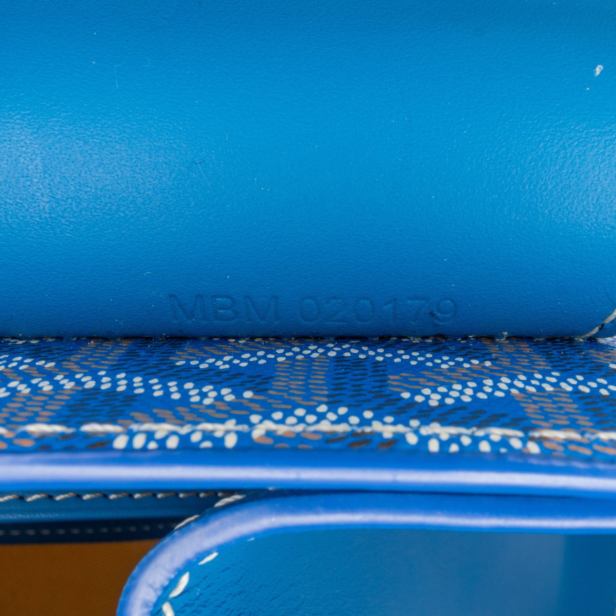 Goyard Goyard Goyardine Saigon PM Blue Size ONE SIZE - 6 Thumbnail