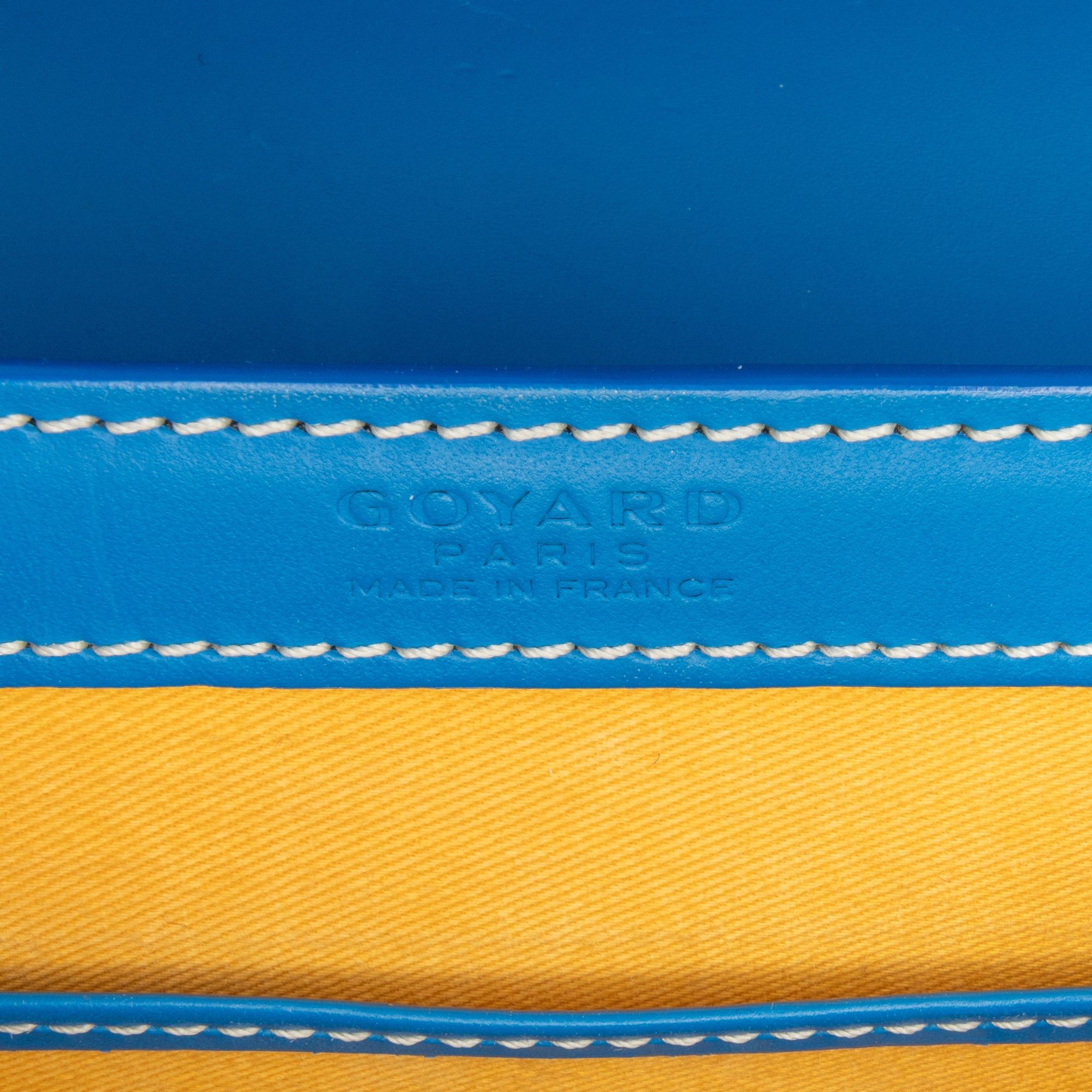 Goyard Goyard Goyardine Saigon PM Blue Size ONE SIZE - 5 Thumbnail