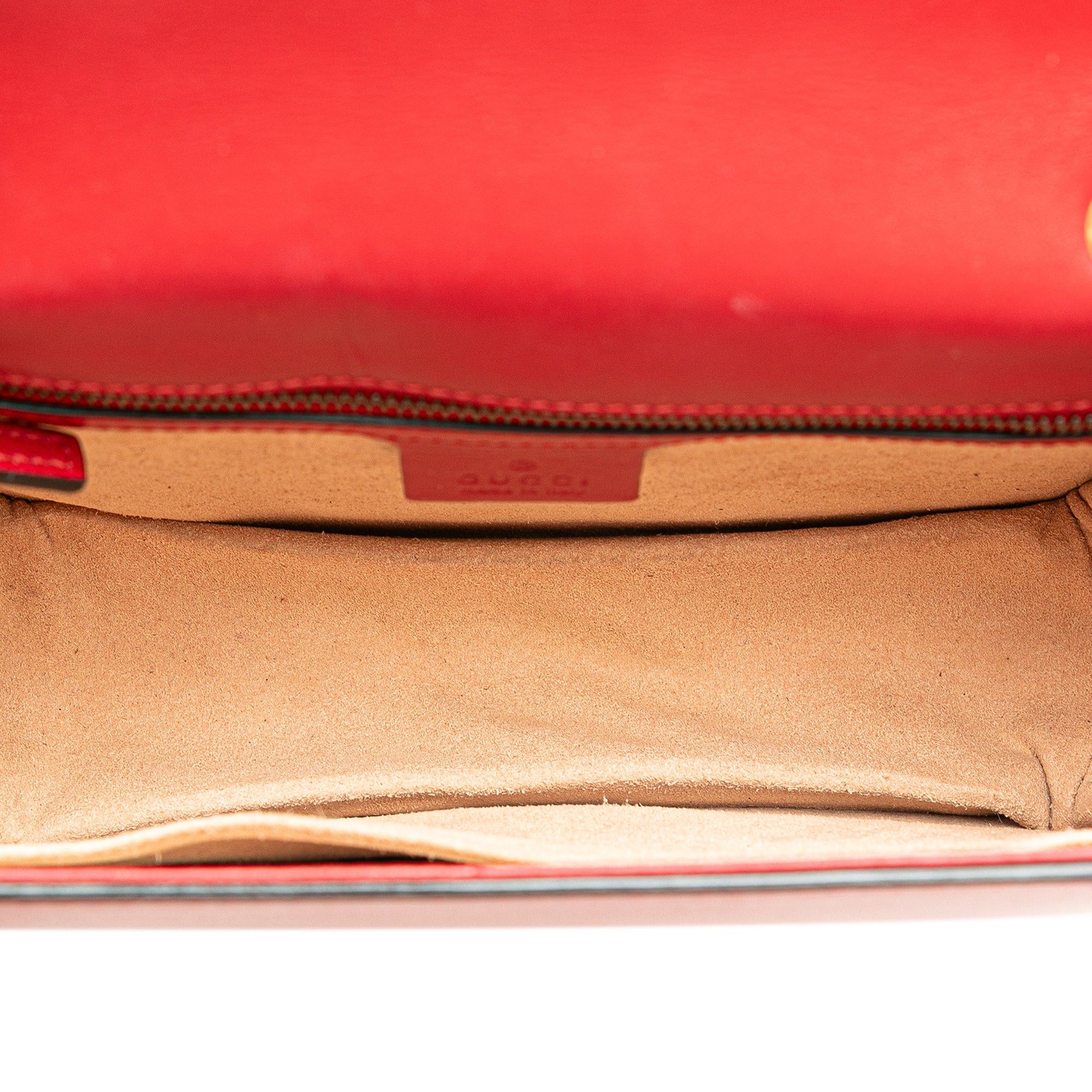 Gucci Gucci Medium Queen Margaret Flap Shoulder Bag Red Size ONE SIZE - 4 Thumbnail
