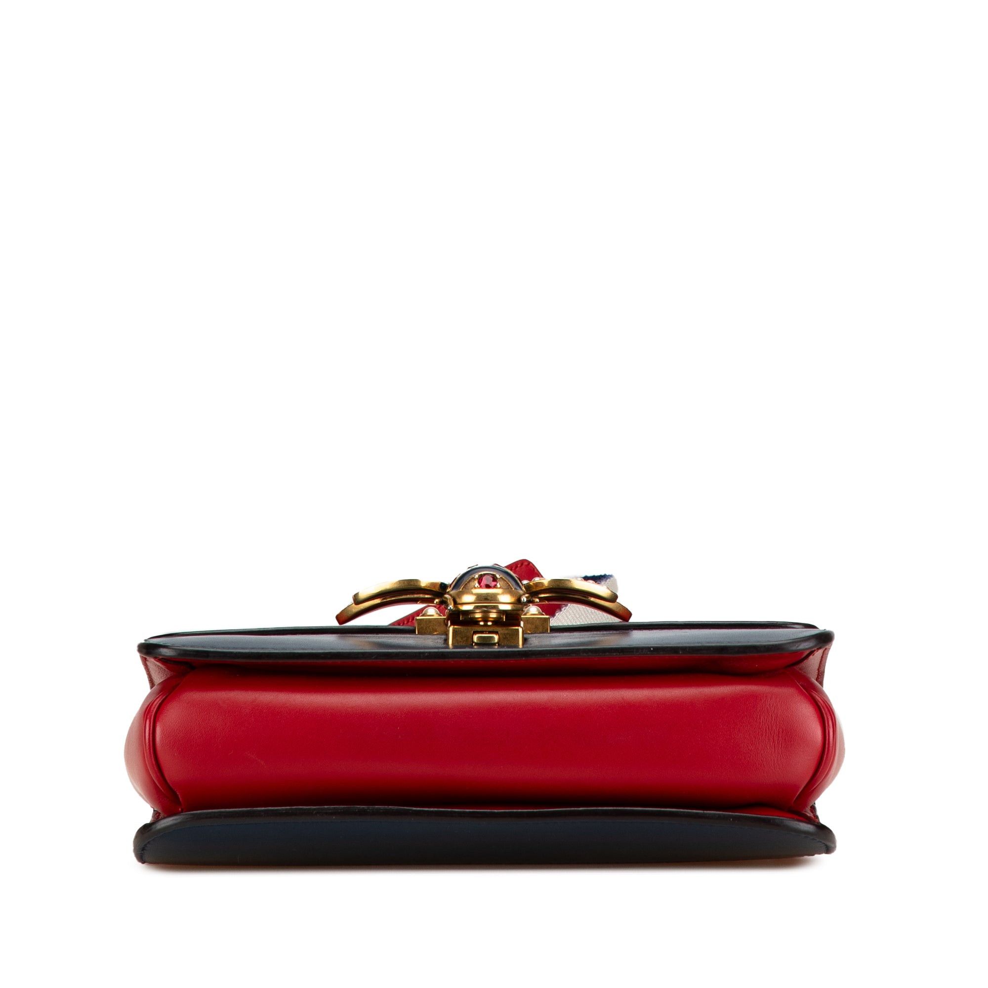 Gucci Gucci Medium Queen Margaret Flap Shoulder Bag Red Size ONE SIZE - 3 Thumbnail