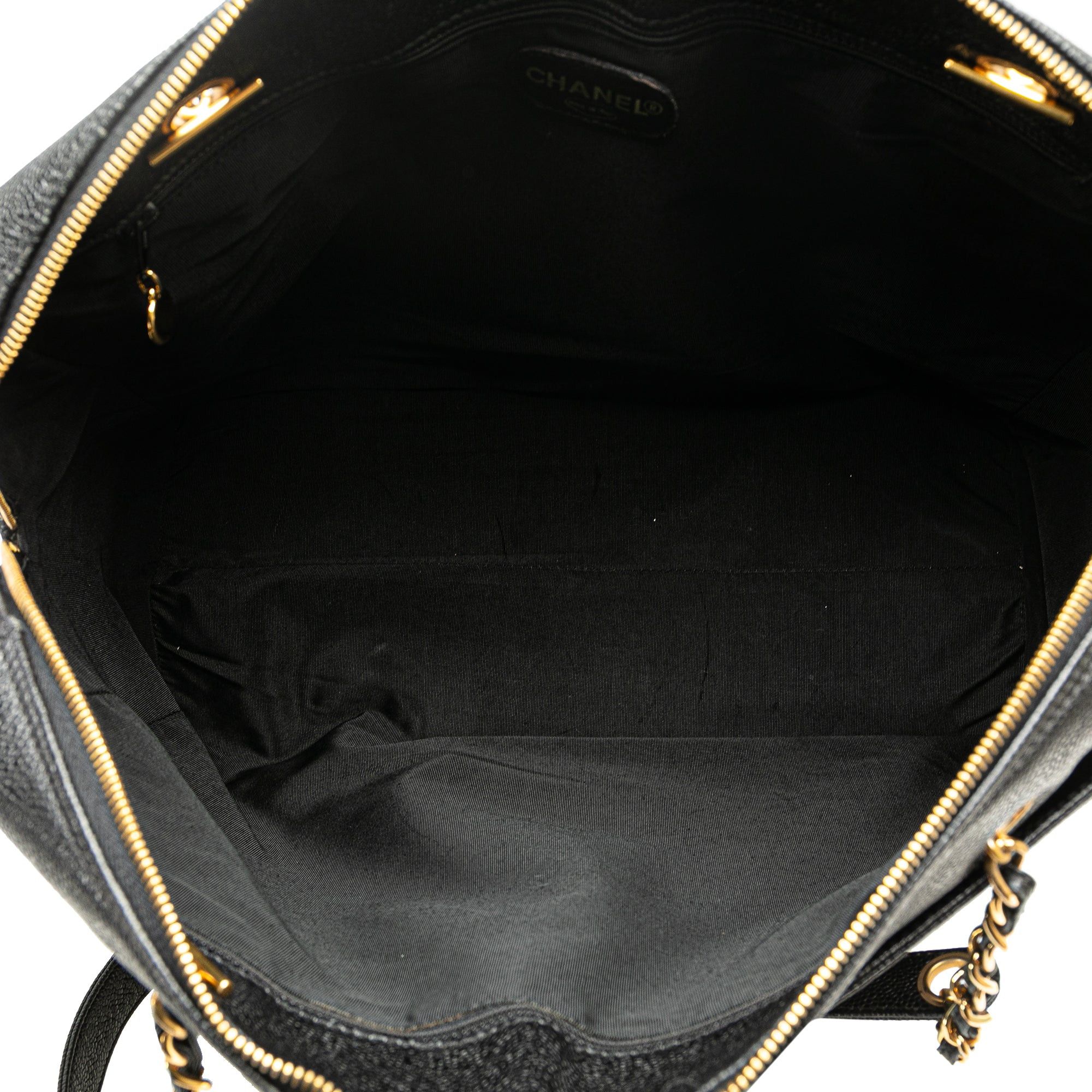 Chanel Chanel Caviar CC Shoulder Bag Black Size ONE SIZE - 4 Thumbnail