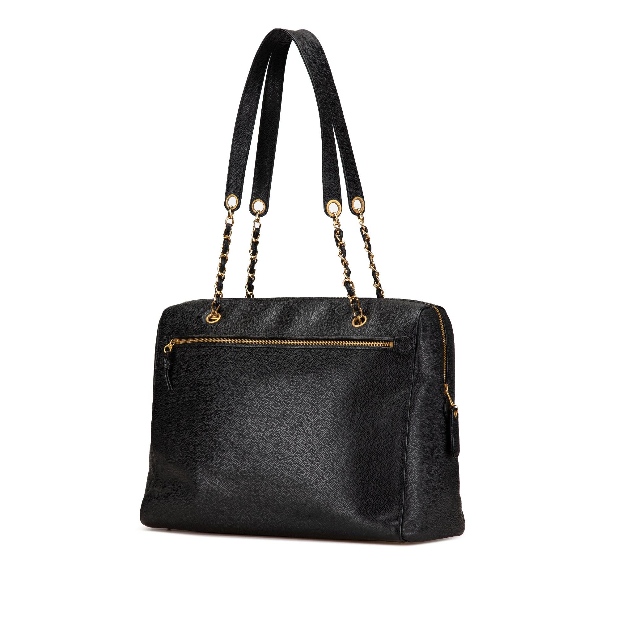 Chanel Chanel Caviar CC Shoulder Bag Black Size ONE SIZE - 2 Thumbnail
