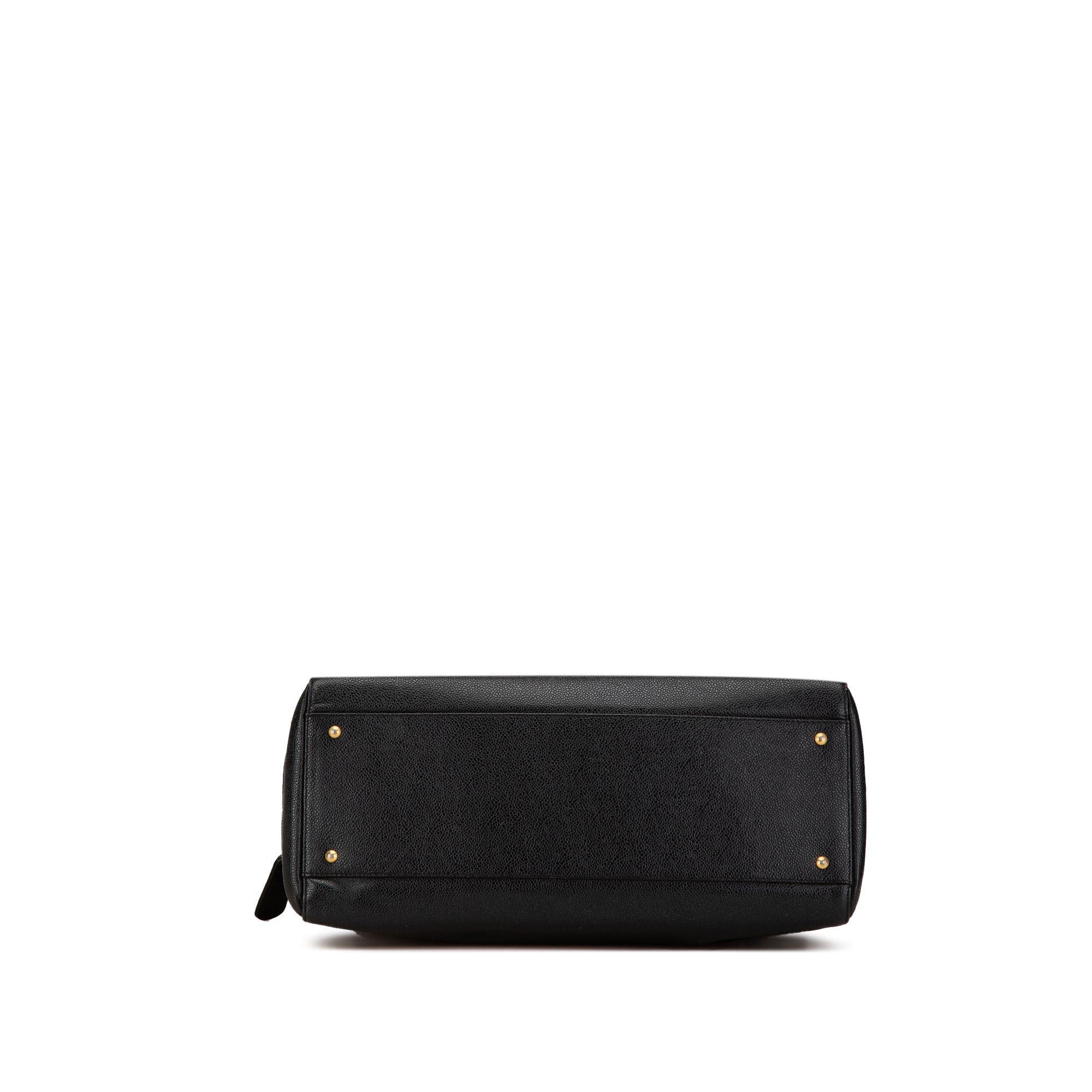 Chanel Chanel Caviar CC Shoulder Bag Black Size ONE SIZE - 3 Thumbnail