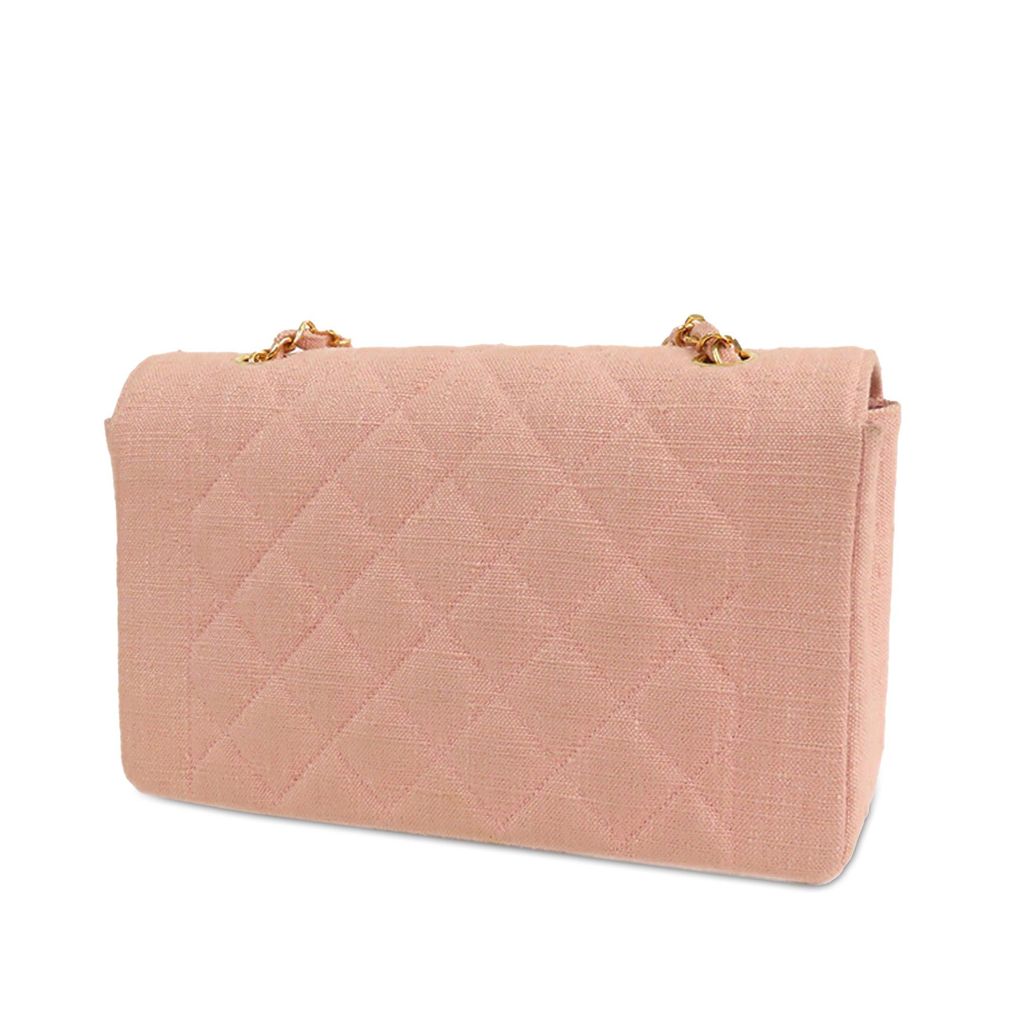 Chanel Chanel Medium Canvas Diana Flap Pink Size ONE SIZE - 2 Thumbnail