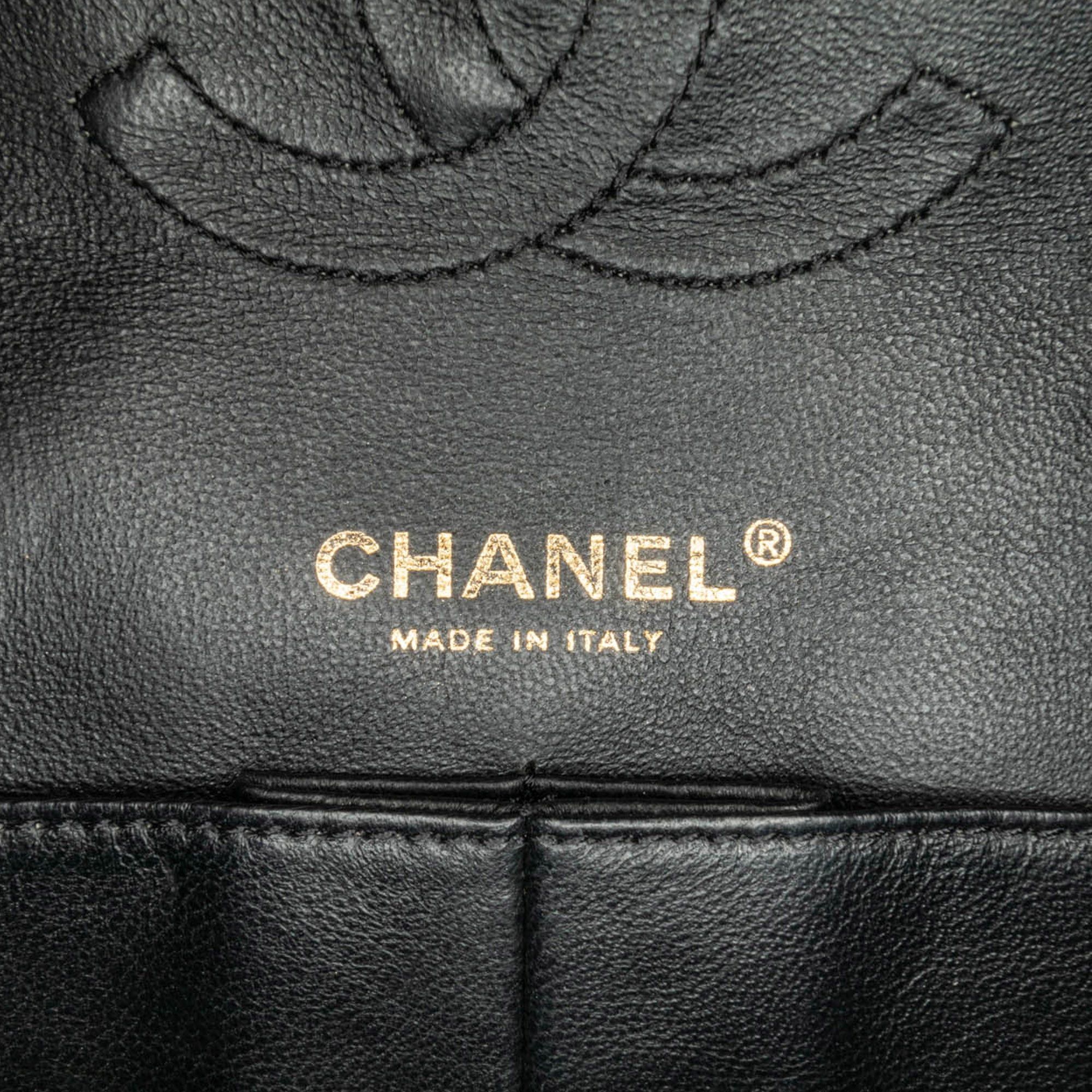 Chanel Chanel Medium Classic Tweed Double Flap Purple Size ONE SIZE - 5 Thumbnail