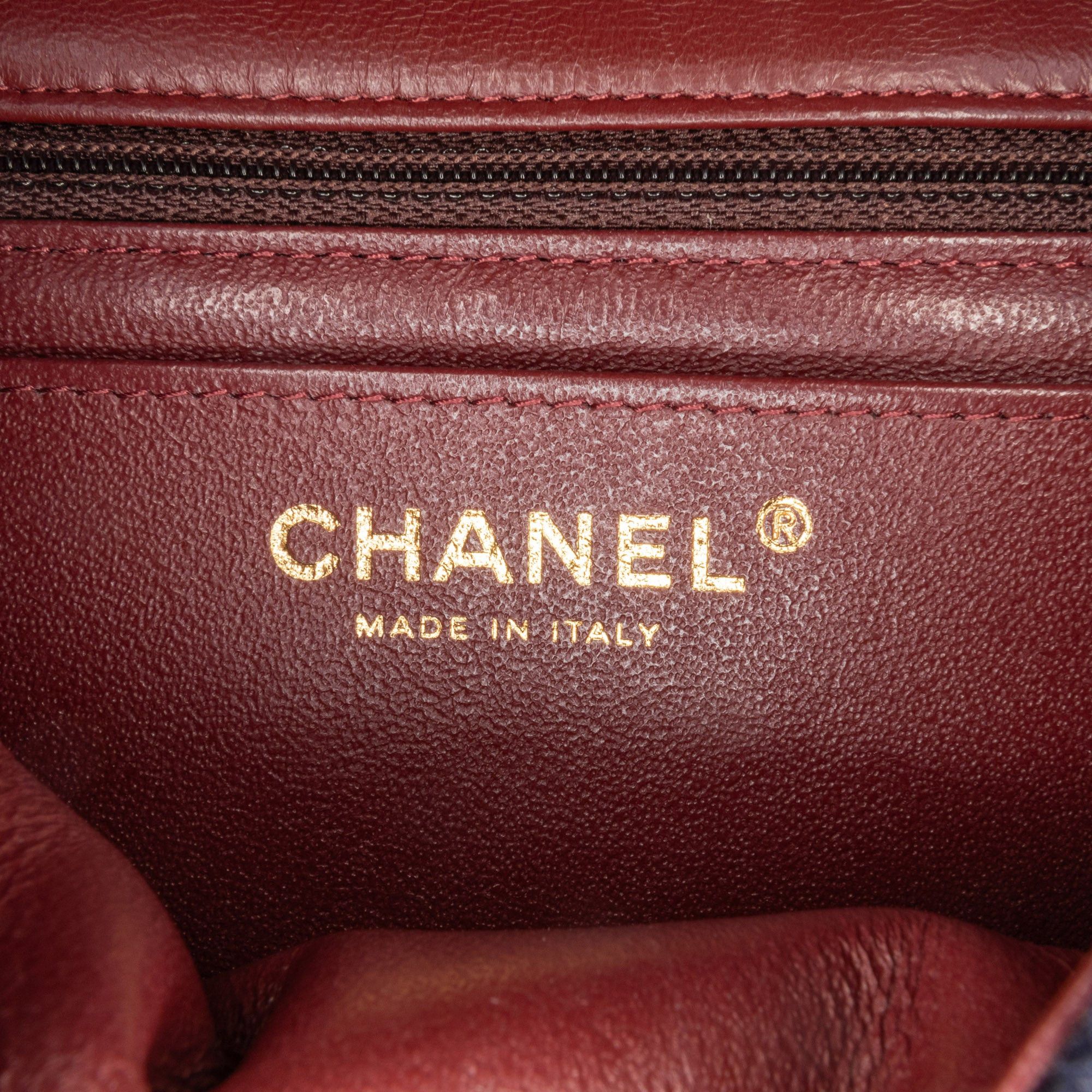 Chanel Chanel Mini Rectangular Classic Jersey Sailor Single Flap Blue Size ONE SIZE - 5 Thumbnail