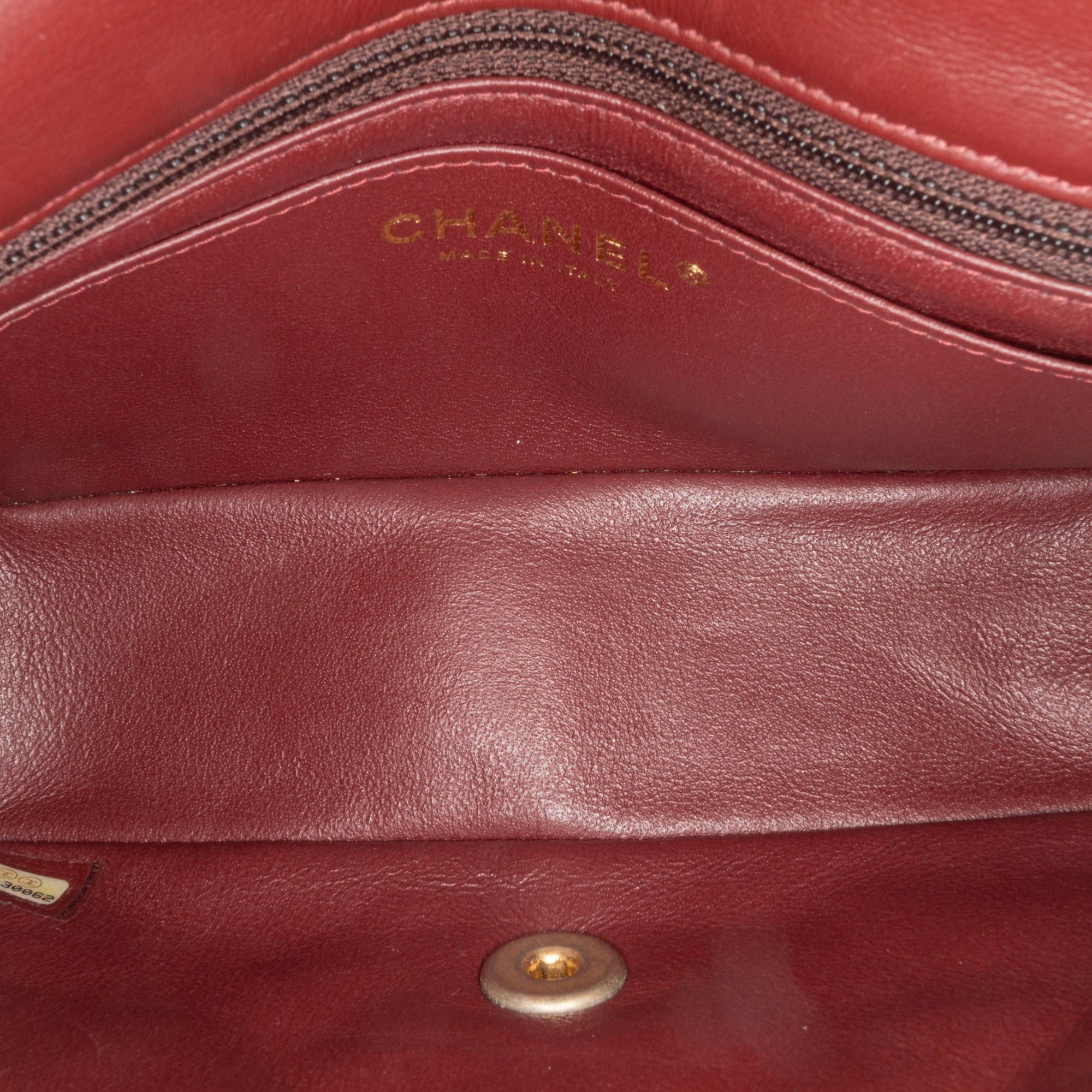 Chanel Chanel Mini Rectangular Classic Jersey Sailor Single Flap Blue Size ONE SIZE - 4 Thumbnail