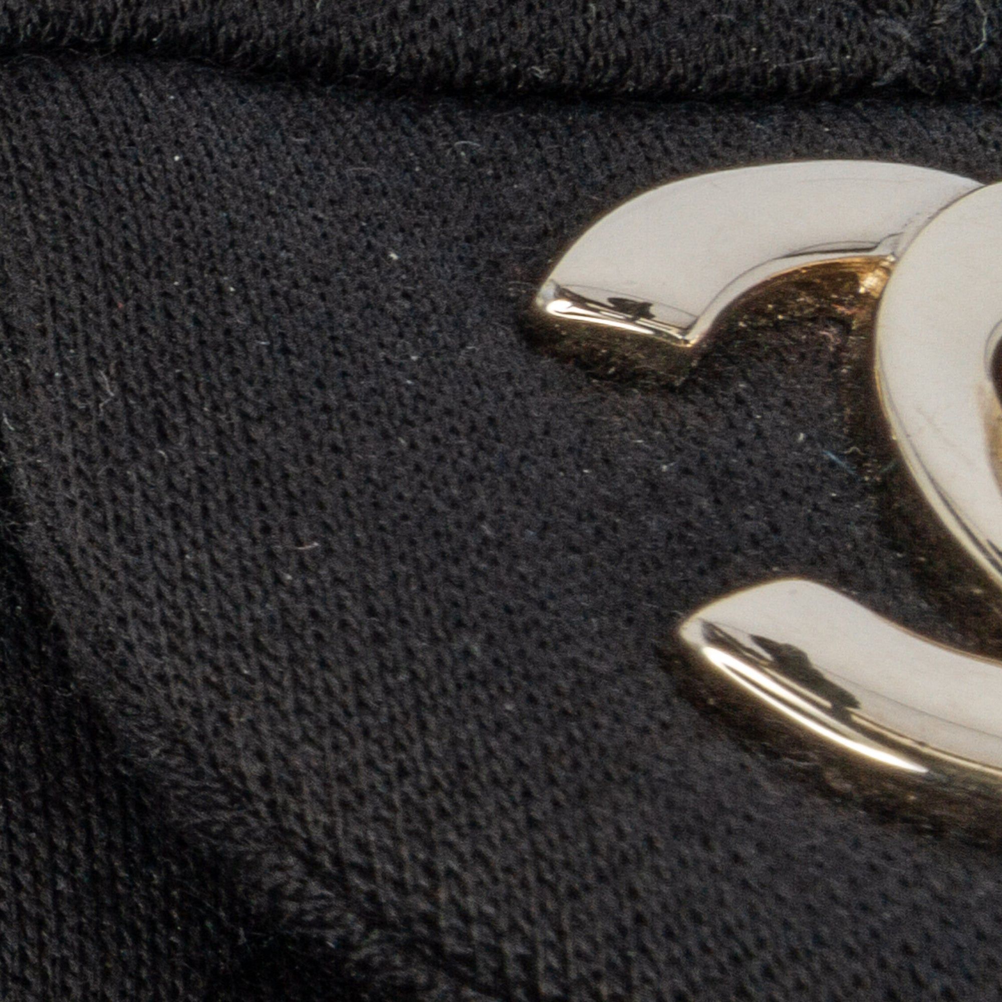 Chanel Chanel Mini Rectangular Classic Jersey Single Flap Black Size ONE SIZE - 7 Thumbnail