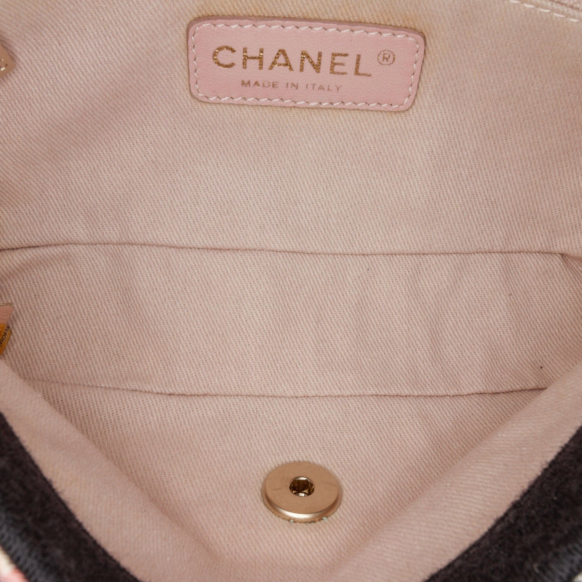 Chanel Chanel Mini Rectangular Printed Nylon and Jersey Patchwork Single Flap Multi Size ONE SIZE - 4 Thumbnail