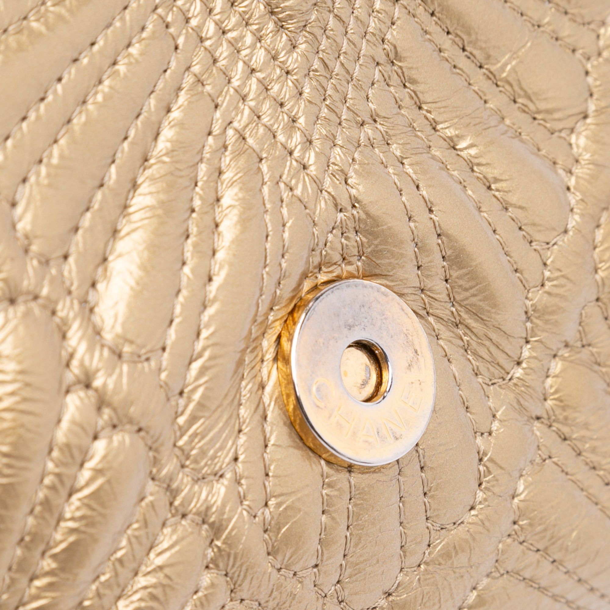 Chanel Chanel Quilted Calfskin Ca D'Oro Flap Gold Size ONE SIZE - 8 Thumbnail