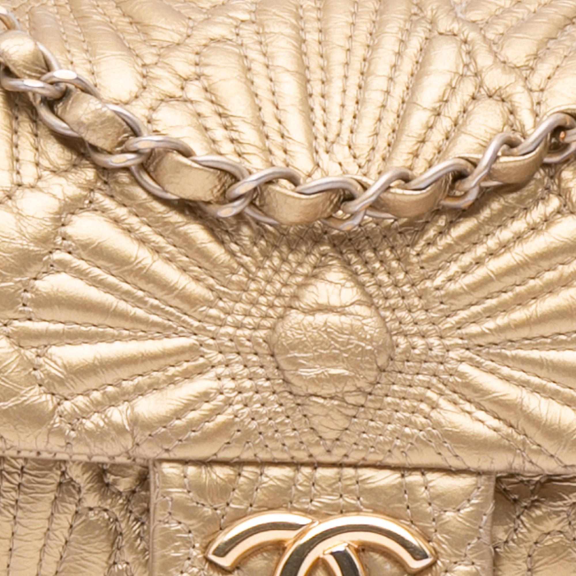 Chanel Chanel Quilted Calfskin Ca D'Oro Flap Gold Size ONE SIZE - 7 Thumbnail
