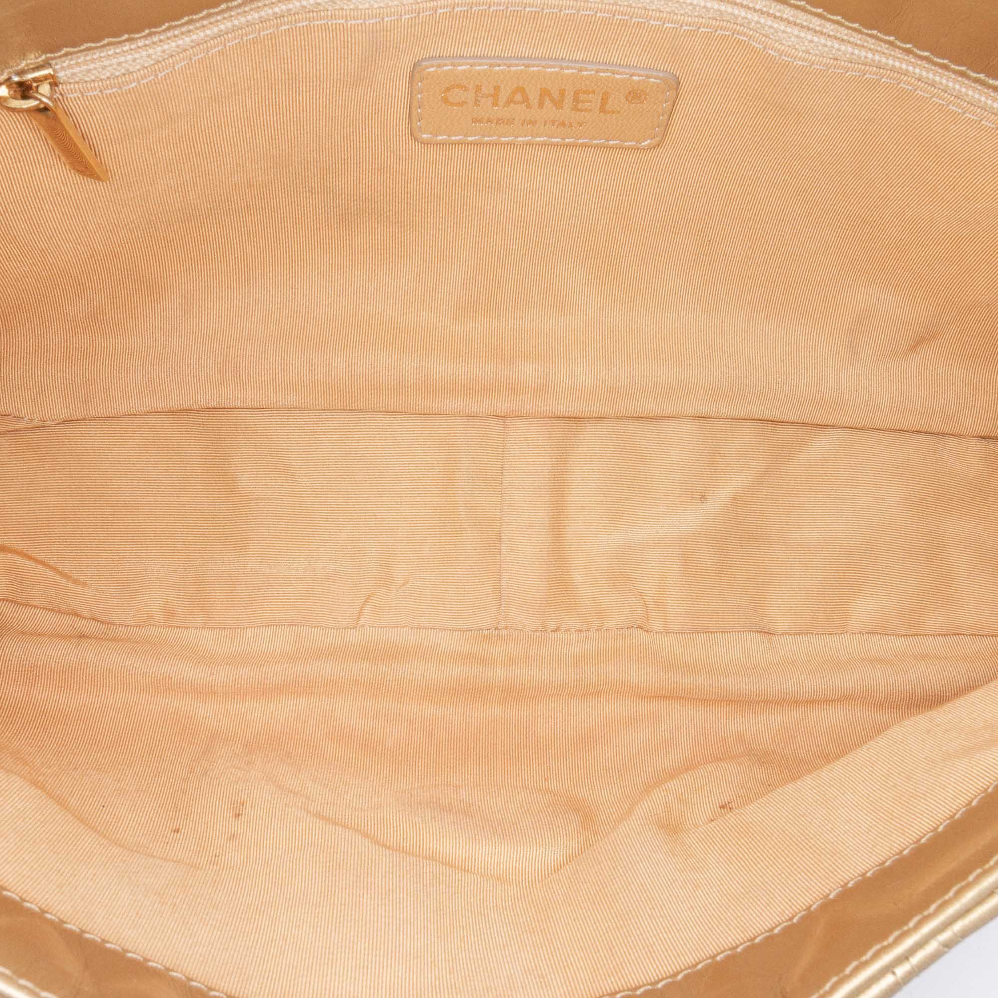 Chanel Chanel Quilted Calfskin Ca D'Oro Flap Gold Size ONE SIZE - 4 Thumbnail
